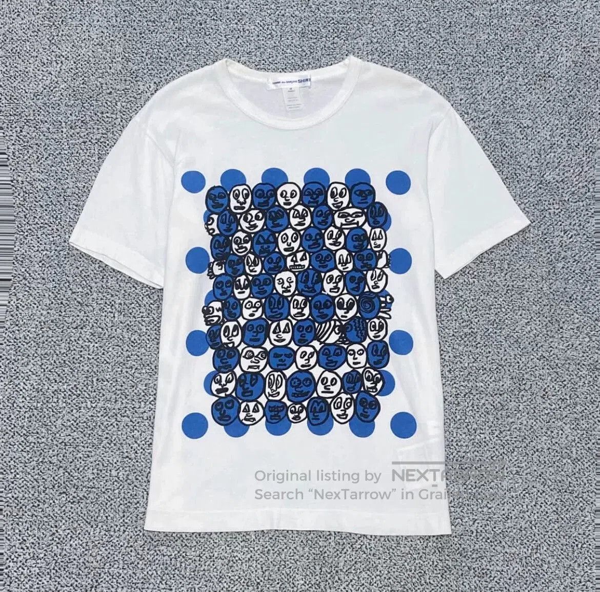 Comme des Garcons PLAY Comme des Garçons Graphic Short Sleeve T-Shirt. Size US M / EU 48-50 / 2 - 2 Thumbnail