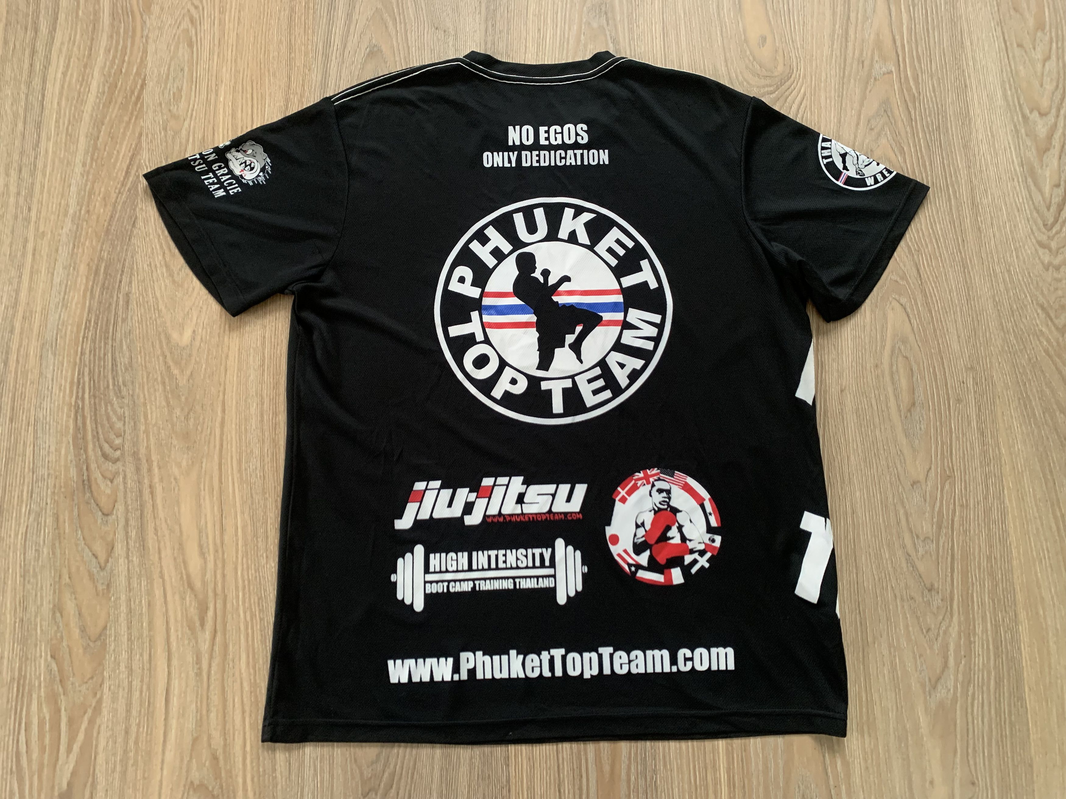 Other Phuket Top Team MMA Black Training T-Shirt Size US XL / EU 56 / 4 - 3 Thumbnail