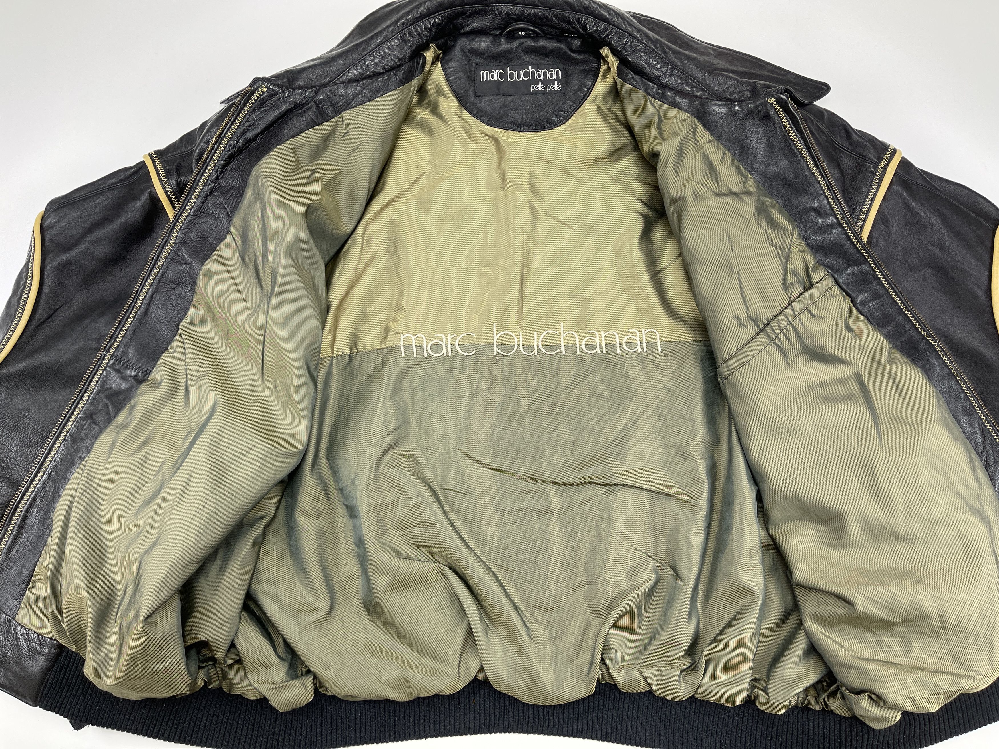Pelle Pelle Pelle Pelle leather jacket Soda Club vintage Marc Buchanan L Size US L / EU 52-54 / 3 - 20 Thumbnail