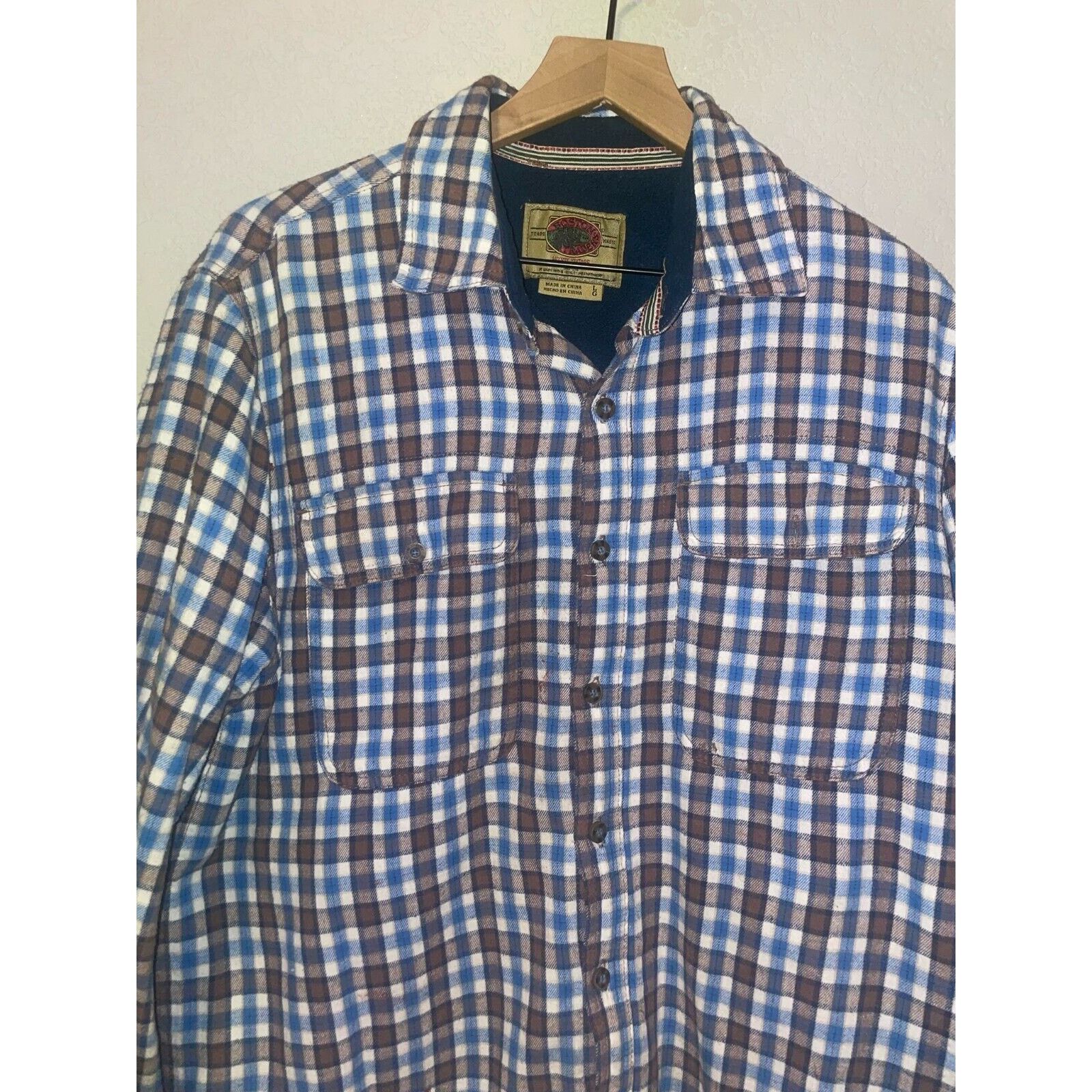 Boston Traders Boston Traders Button Up Flannel Shirt Jacket Shacket Large Size US L / EU 52-54 / 3 - 4 Thumbnail