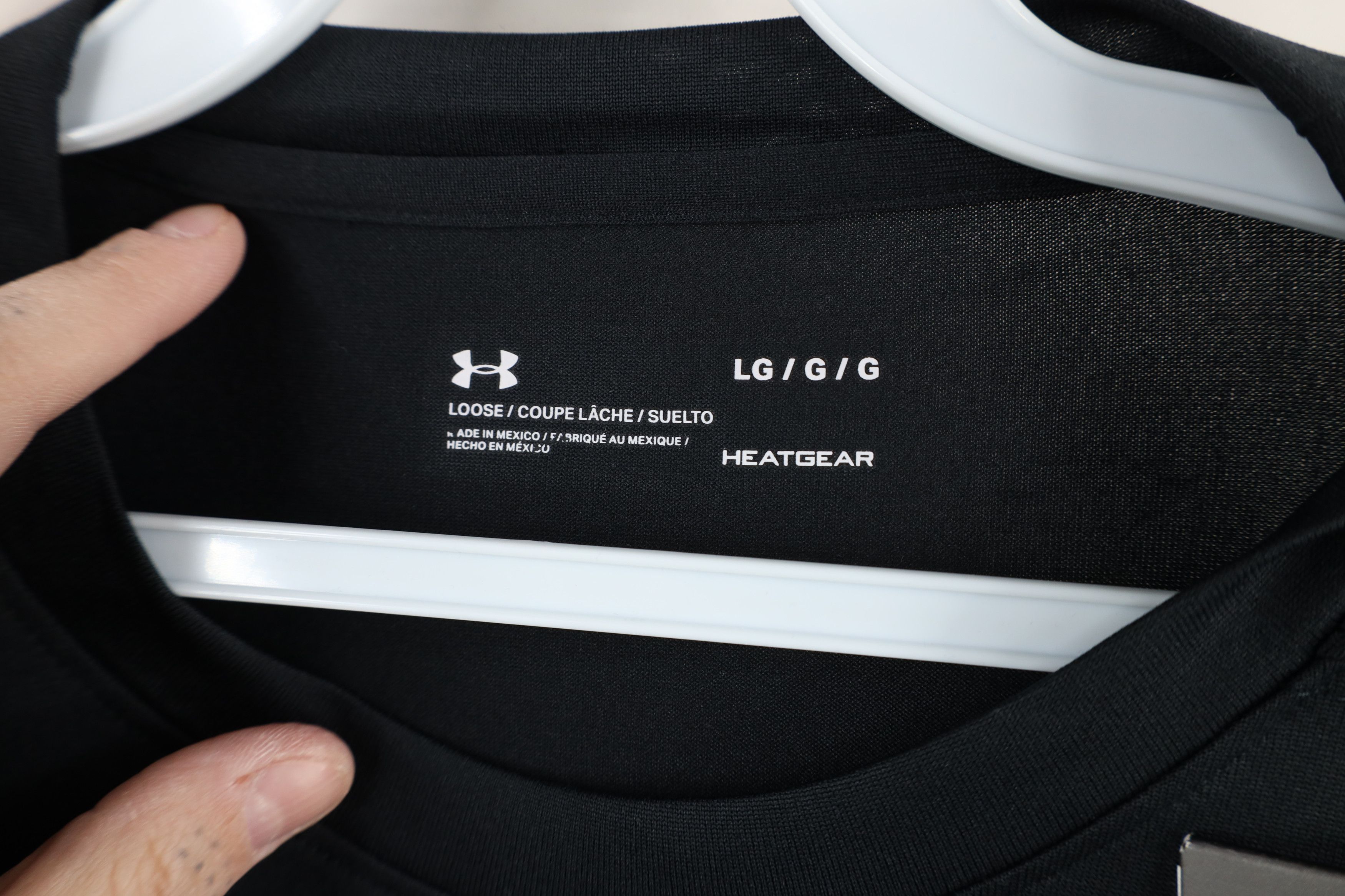 Under Armour × Vintage New Under Armour HeatGear Long Sleeve Tech T-Shirt Black Size US L / EU 52-54 / 3 - 6 Thumbnail