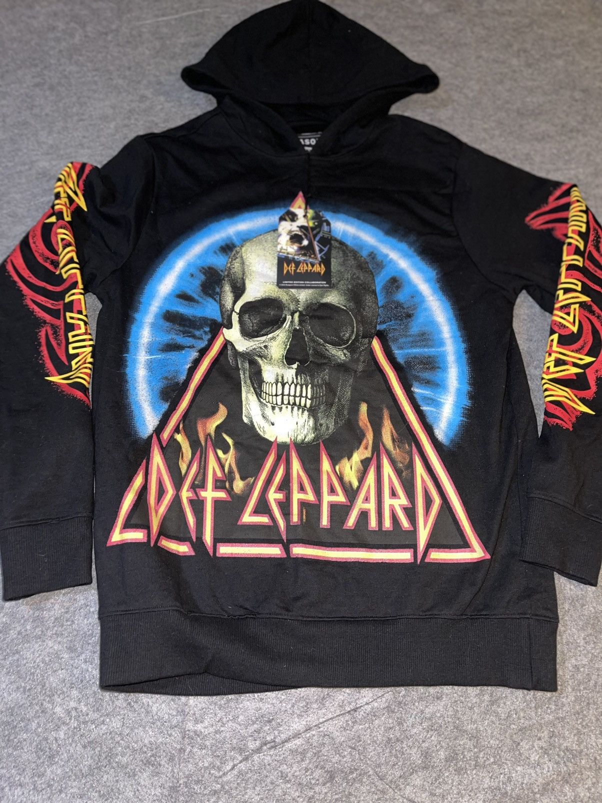 Reason Reason X Def Leppard Hoodie Skull Graphic M Size US M / EU 48-50 / 2 - 1 Thumbnail