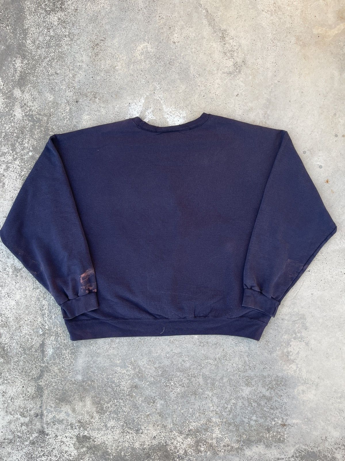 Starter × Vintage Vintage Y2K Faded Navy Starter Crewneck Size US XL / EU 56 / 4 - 3 Thumbnail