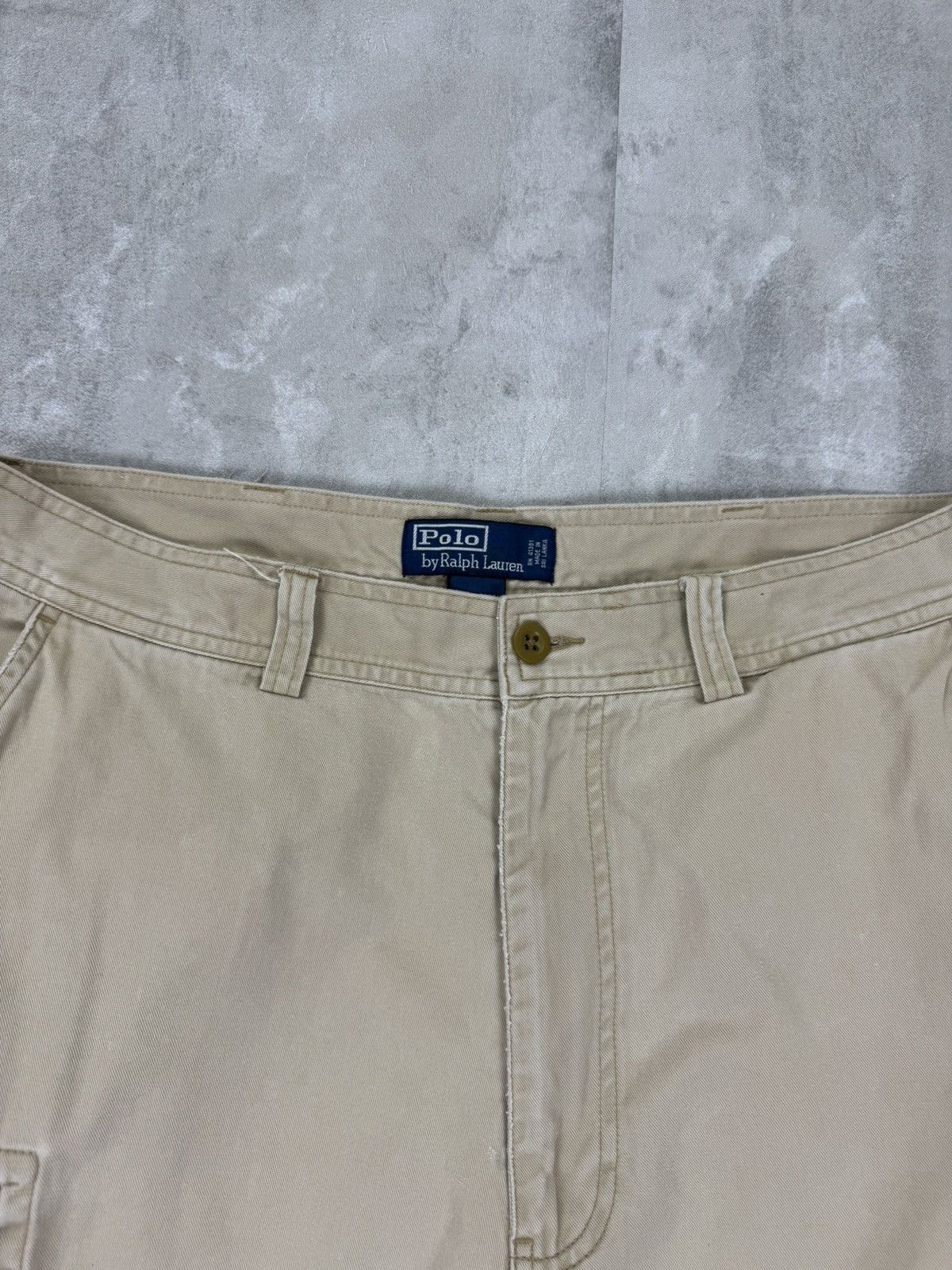 Vintage Polo Ralph Lauren Vintage Cargo Shorts Mens Size 35 Size US 35 - 10 Thumbnail