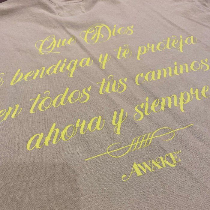 Awake NY AWAKE NY BENDICIONES TEE XLARGE Size US XL / EU 56 / 4 - 3 Thumbnail
