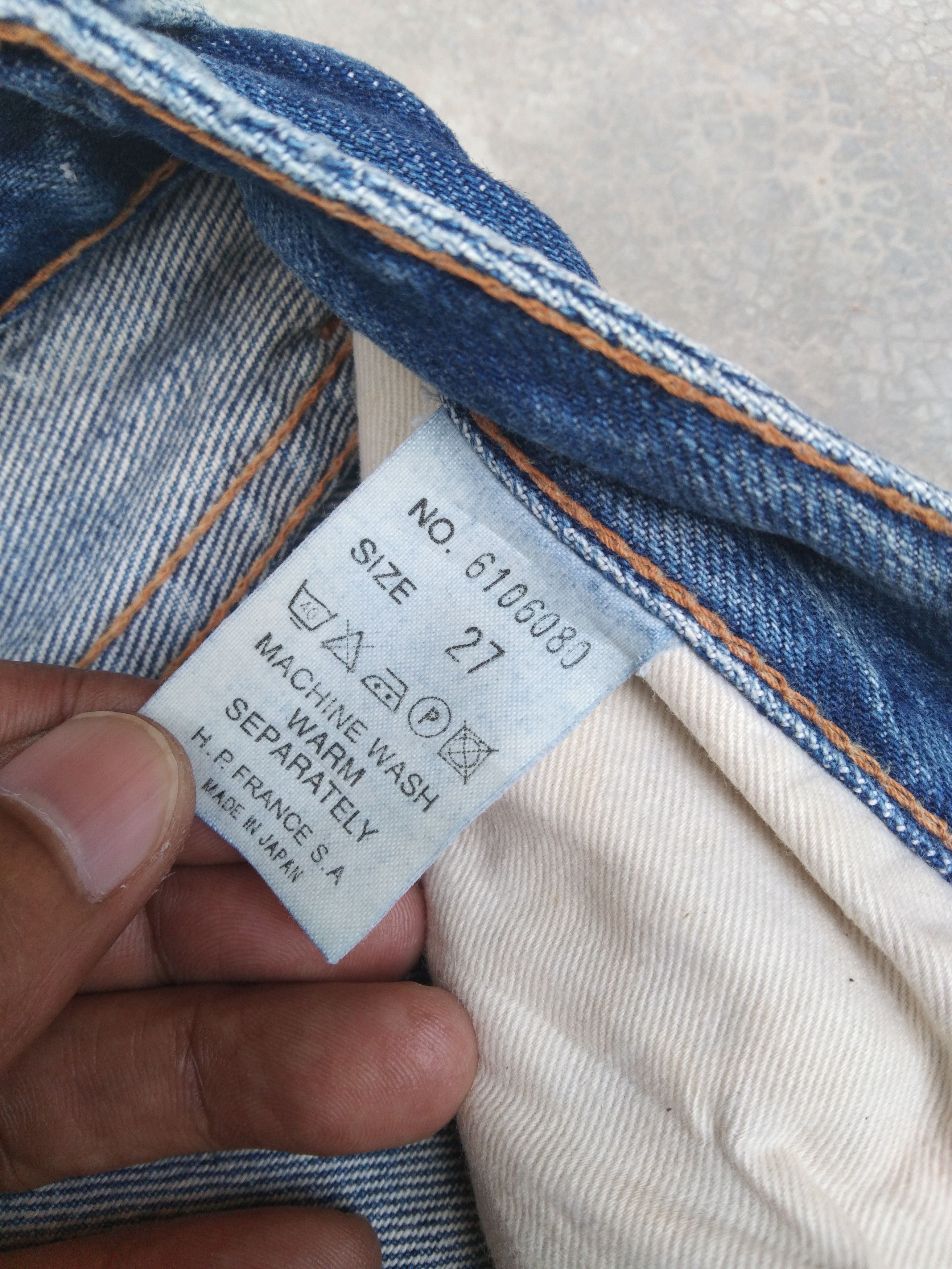 Japanese Brand Vintage Japanese Retro Punk Distressed Jeans 28x29 Size US 28 / EU 44 - 6 Thumbnail
