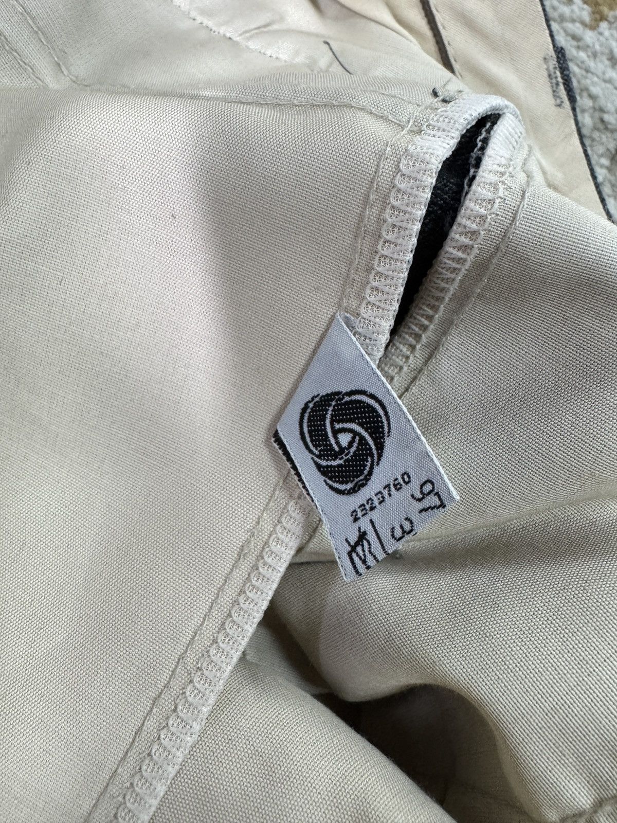 Vintage 1980s Wool Suit Pants Baggy Trousers Blend Balenciaga Rick Size US 33 - 5 Thumbnail
