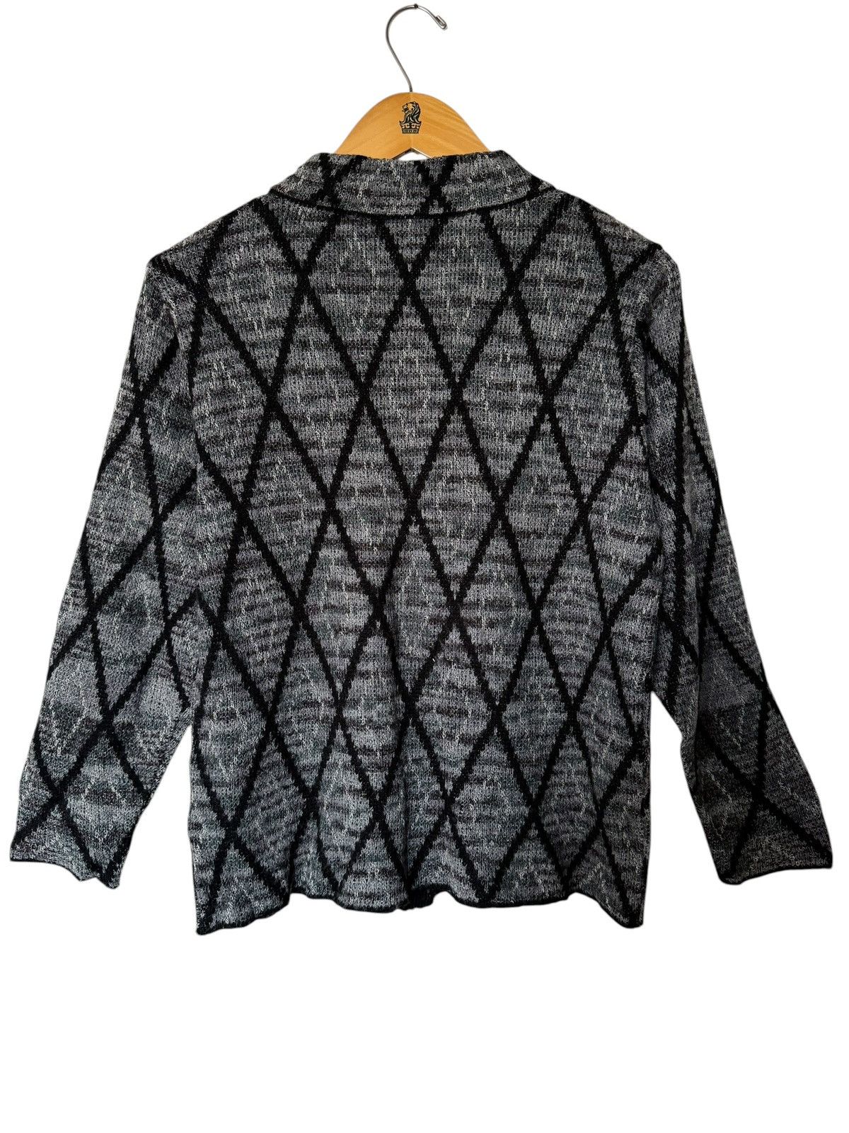 Aran Isles Knitwear Vintage Plaisir Pattern Button Ups Knitwear Sweater Size M / US 6-8 / IT 42-44 - 5 Thumbnail