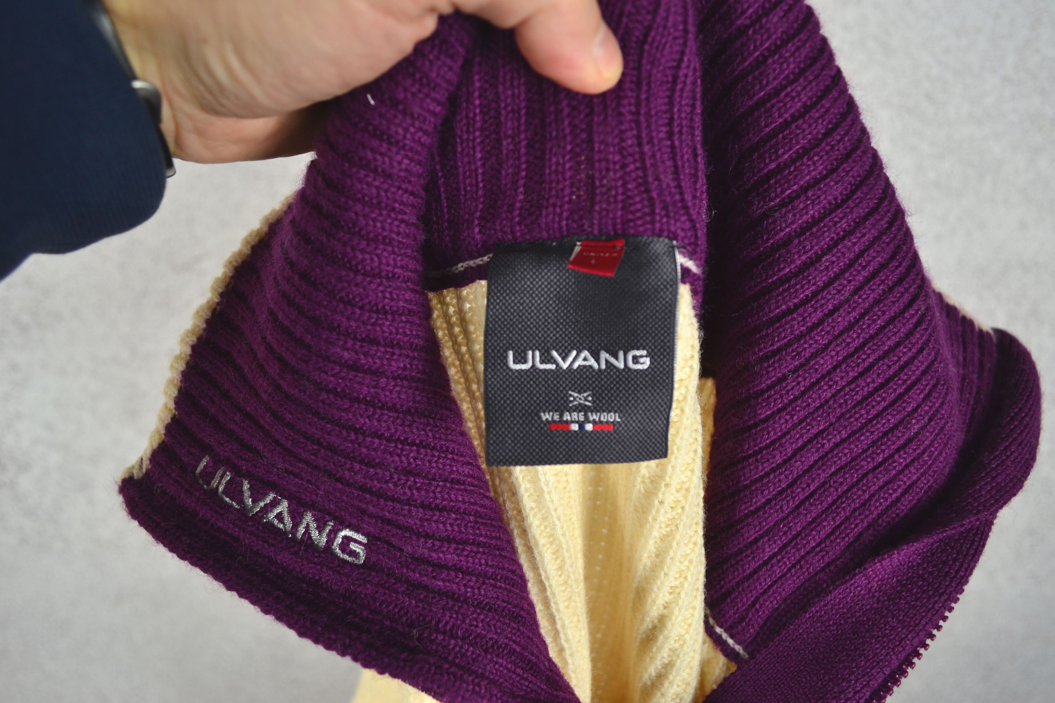 Ulvang Ulvang Heavy Knit Rav Half Zip Wool Sweater Norway Size US L / EU 52-54 / 3 - 9 Thumbnail