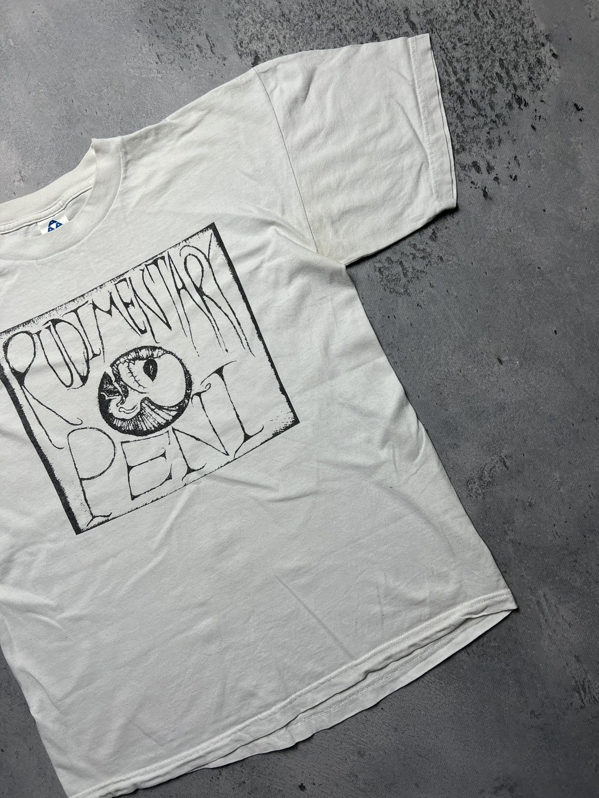Band Tees Very Rare Vintage Rudimentary Peni Anarcho Punk Tee VTG Size US L / EU 52-54 / 3 - 3 Thumbnail