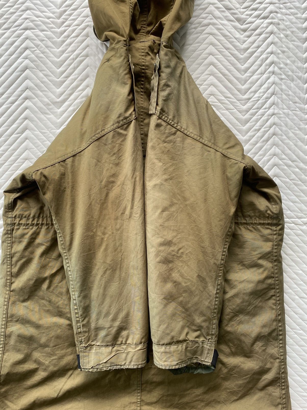 Vintage Vintage US Army M-51 Fishtail Parka – 1983s Original Issue Size US L / EU 52-54 / 3 - 6 Thumbnail