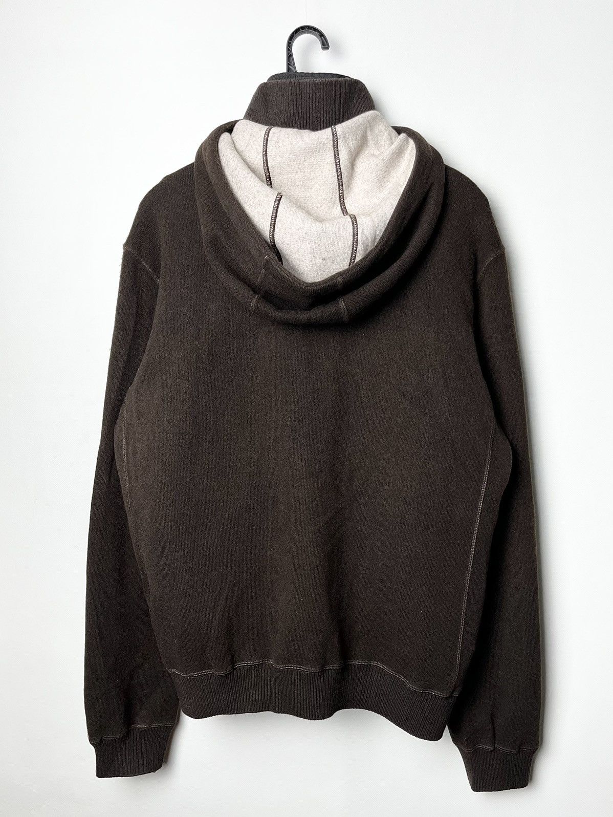 C.P. Company Vintage C.P. Company Wool Lined Zip Hoodie Jacket Size US L / EU 52-54 / 3 - 5 Thumbnail