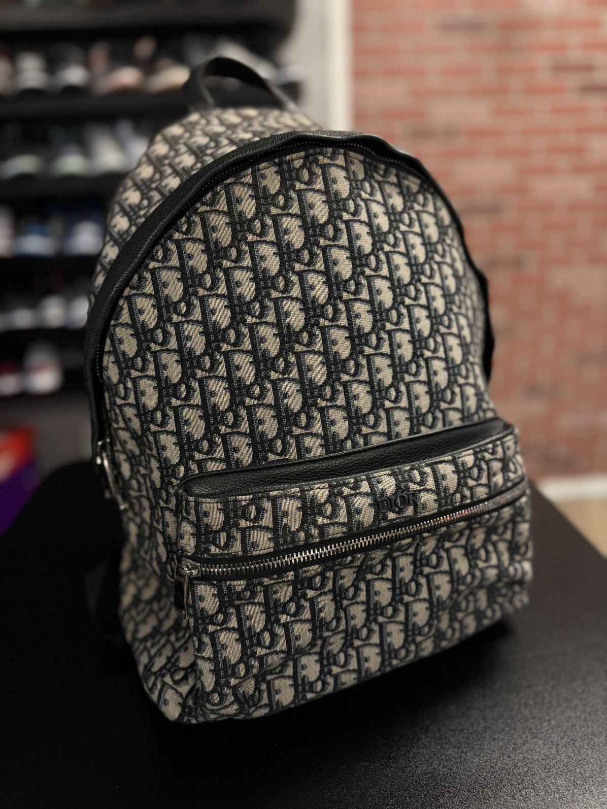 Dior Dior Oblique Pattern Backpack 100% Authentic 🧼 Size ONE SIZE - 2 Thumbnail