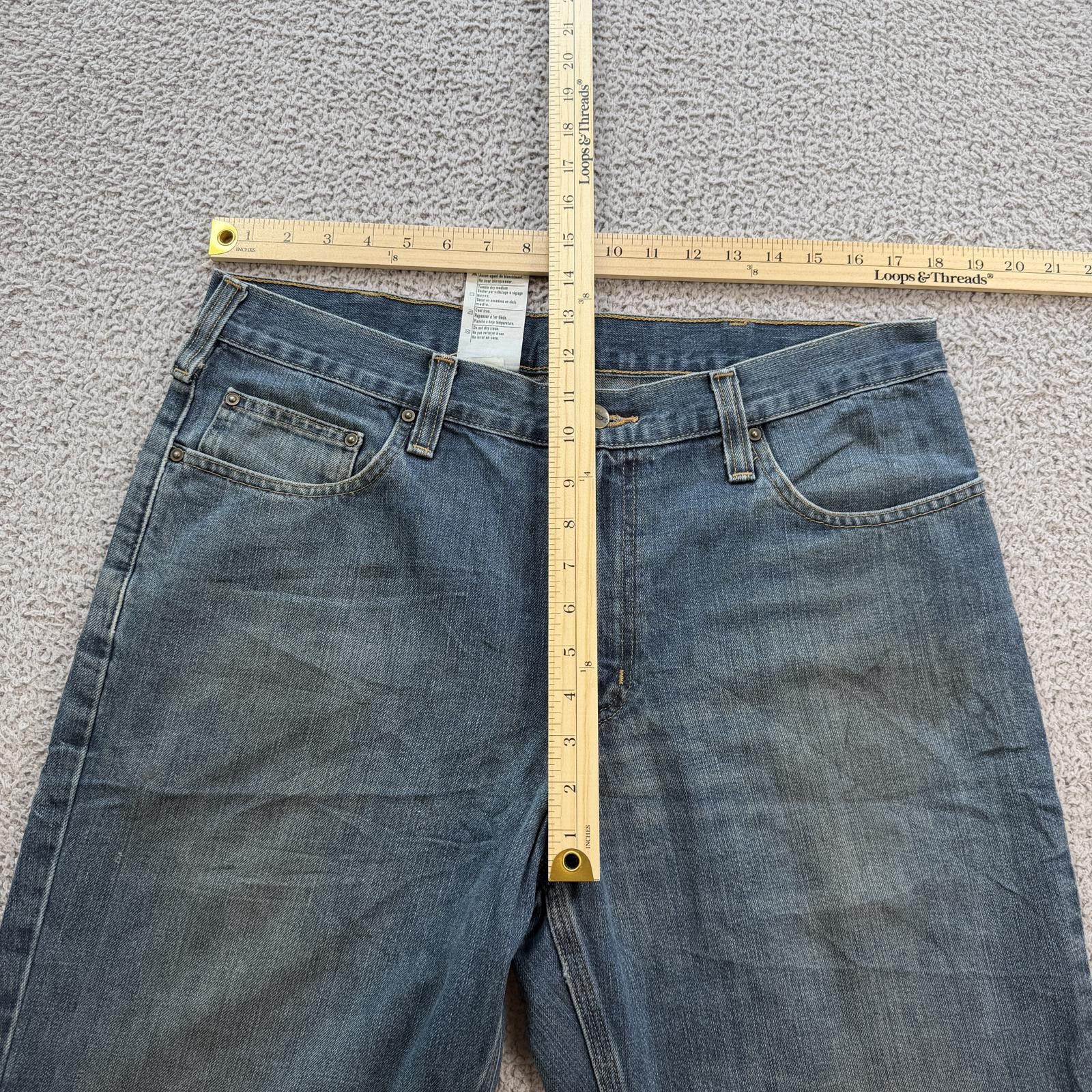 Carhartt Carhartt Relaxed Fit Jeans Mens 36x32 Blue Denim Workwear Size US 36 / EU 52 - 3 Thumbnail