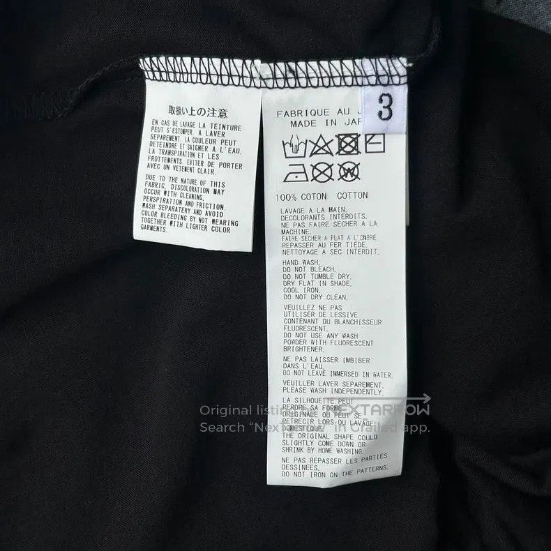 Yohji Yamamoto Yohji Yamamoto 24SS Portrait Longsleeve Tee. Size US S / EU 44-46 / 1 - 9 Thumbnail