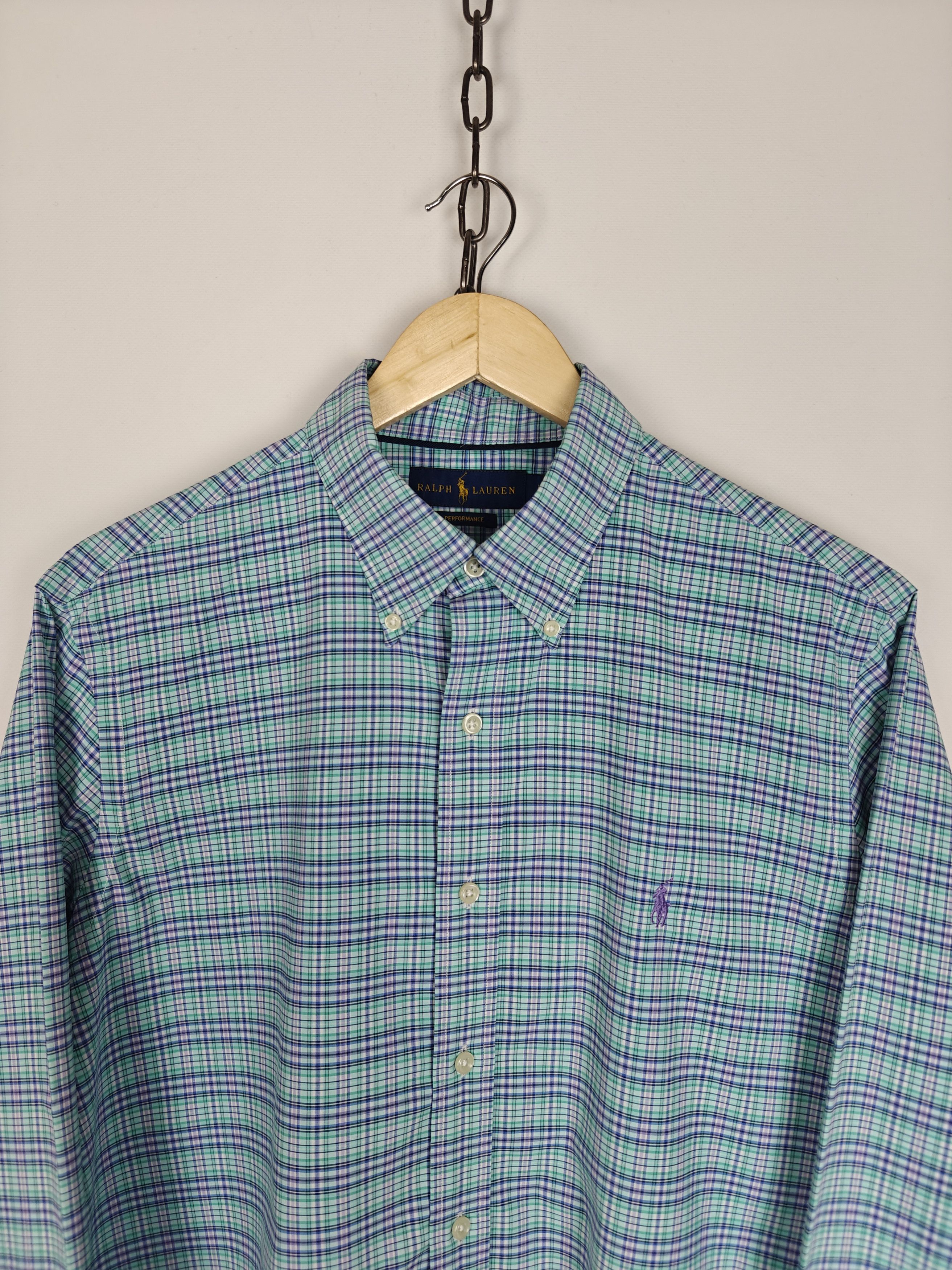 Polo Ralph Lauren Polo Ralph Lauren Check Shirt Perfomance Fit size L Size US L / EU 52-54 / 3 - 2 Thumbnail