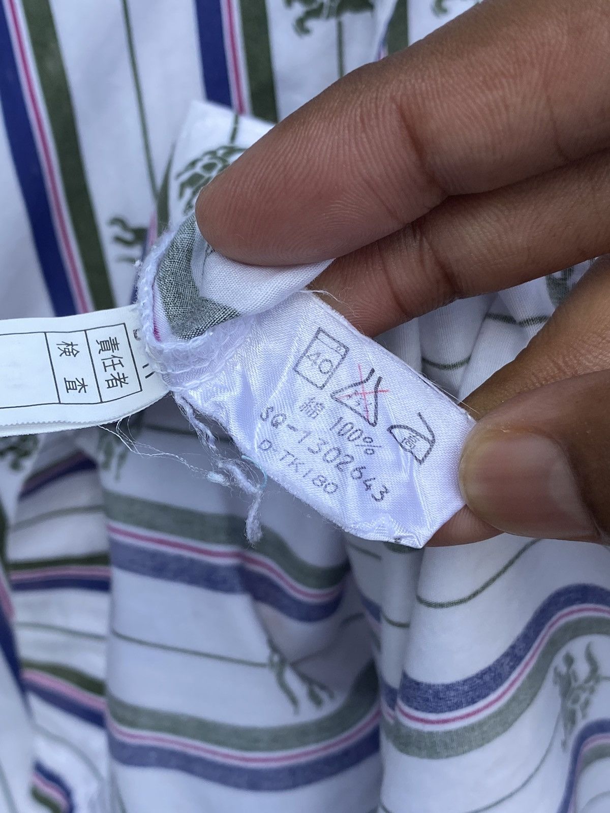 Burberry Vintage Burberry Pajama Button Up Short Sleeve - Monogram Size US XL / EU 56 / 4 - 8 Thumbnail