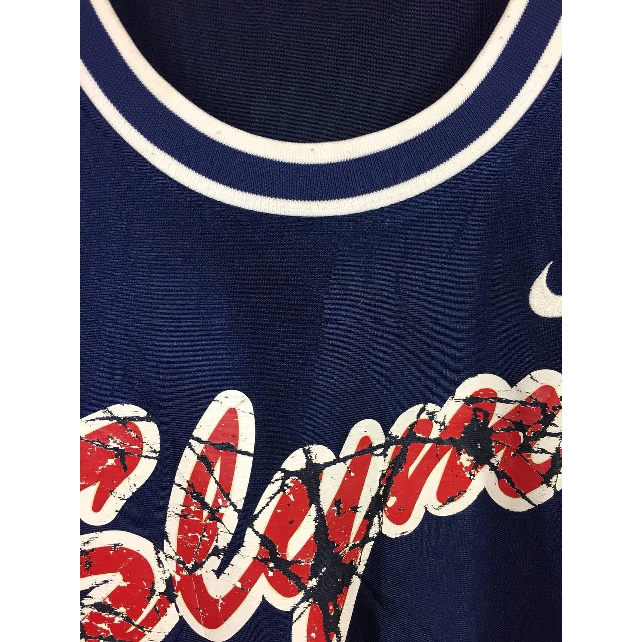 Nike Vtg Nike Athletic Basketball Jersey Tank Top Size US XL / EU 56 / 4 - 4 Thumbnail
