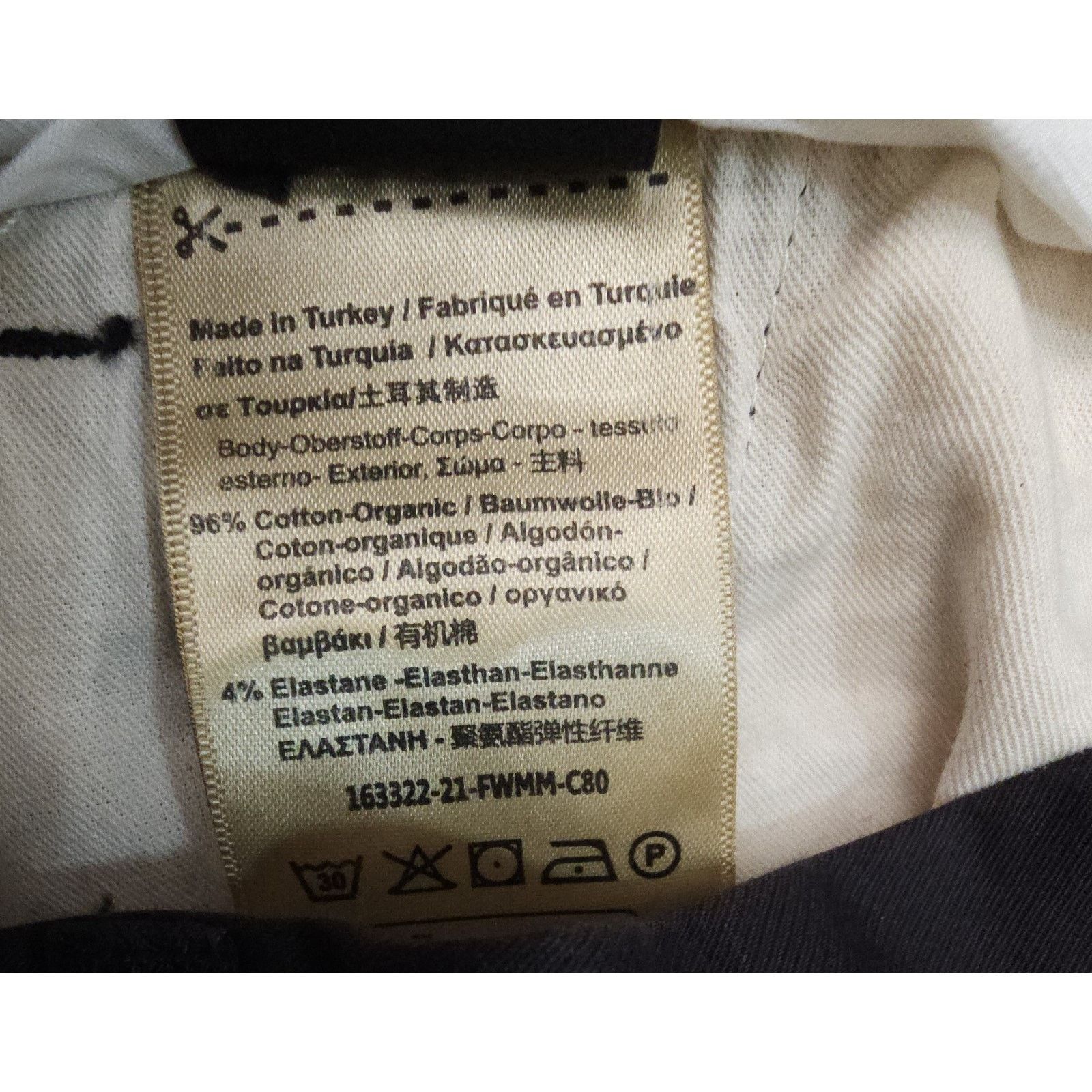 Scotch & Soda Scotch & Soda Pants Mens Mott Super Slim Chinos Dark Gray 29 Size US 29 - 10 Thumbnail