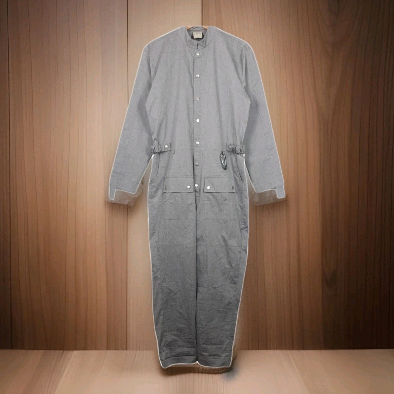 Other Orttu Men’s Cargo Gray Work Jumpsuit Size L Size US 36 / EU 52 - 3 Thumbnail