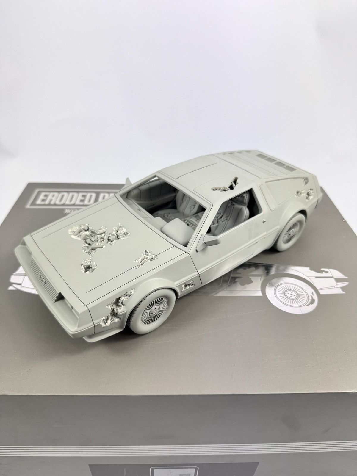 Daniel Arsham ERODED DELOREAN TURBO CAR Size ONE SIZE - 1 Thumbnail