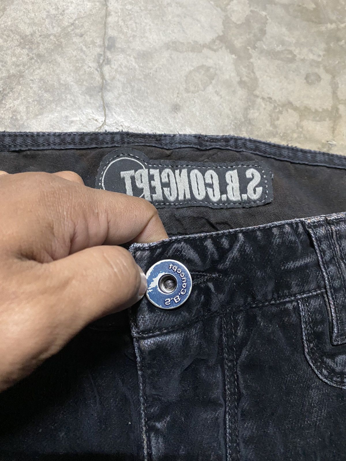 Japanese S.B Concept Velvet Hi-Stance Pants