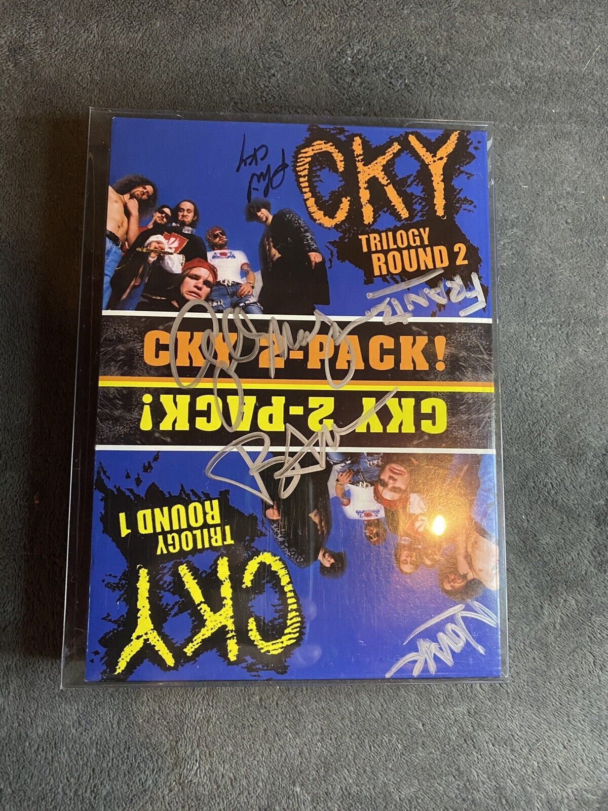Other CKY 2-Pack Trilogy: R 1+2 DVD, 2 Set SIGNED BAM MARGERA + Size ONE SIZE - 1 Thumbnail