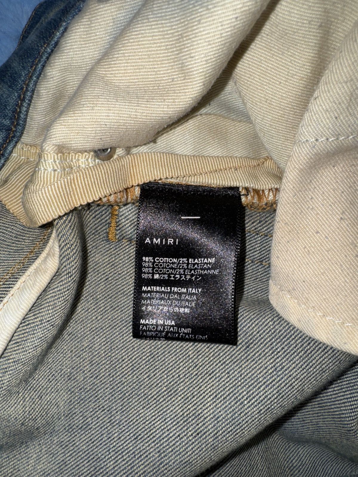 Amiri Amiri Ripped Distressed Jeans Size US 28 / EU 44 - 7 Thumbnail