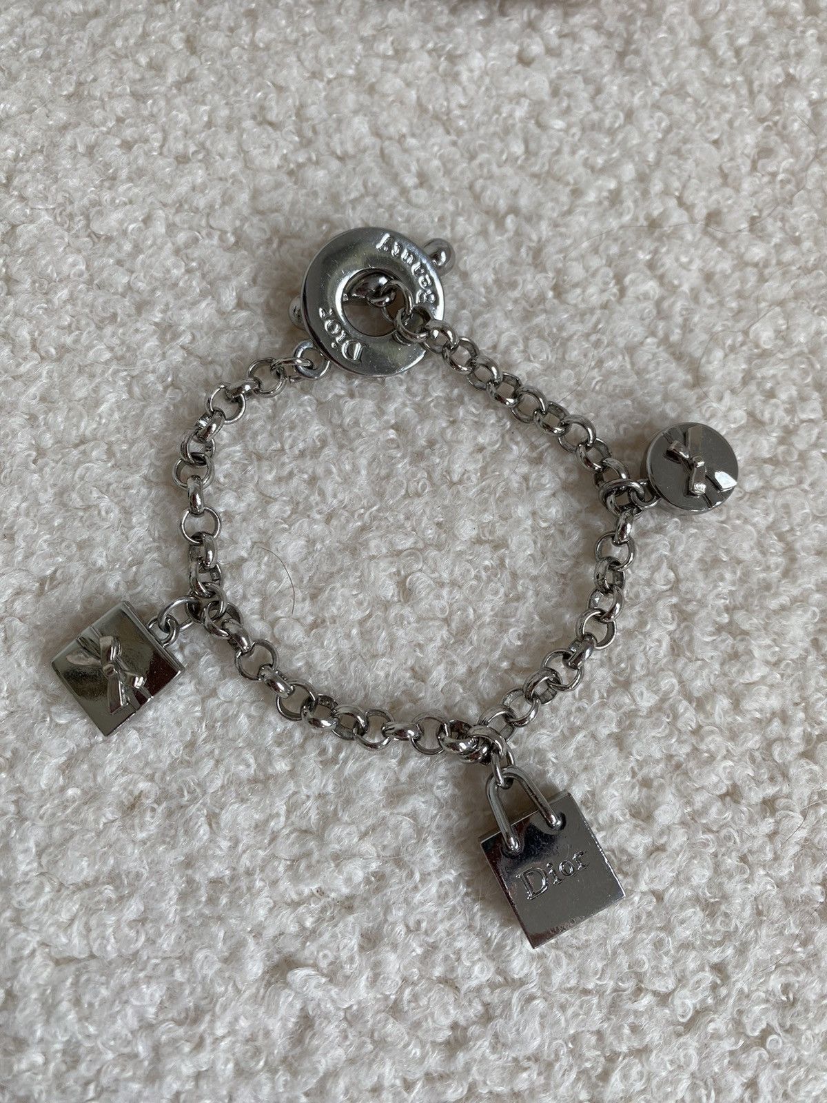 Dior Dior charm bracelet in silver tone Size ONE SIZE - 2 Thumbnail