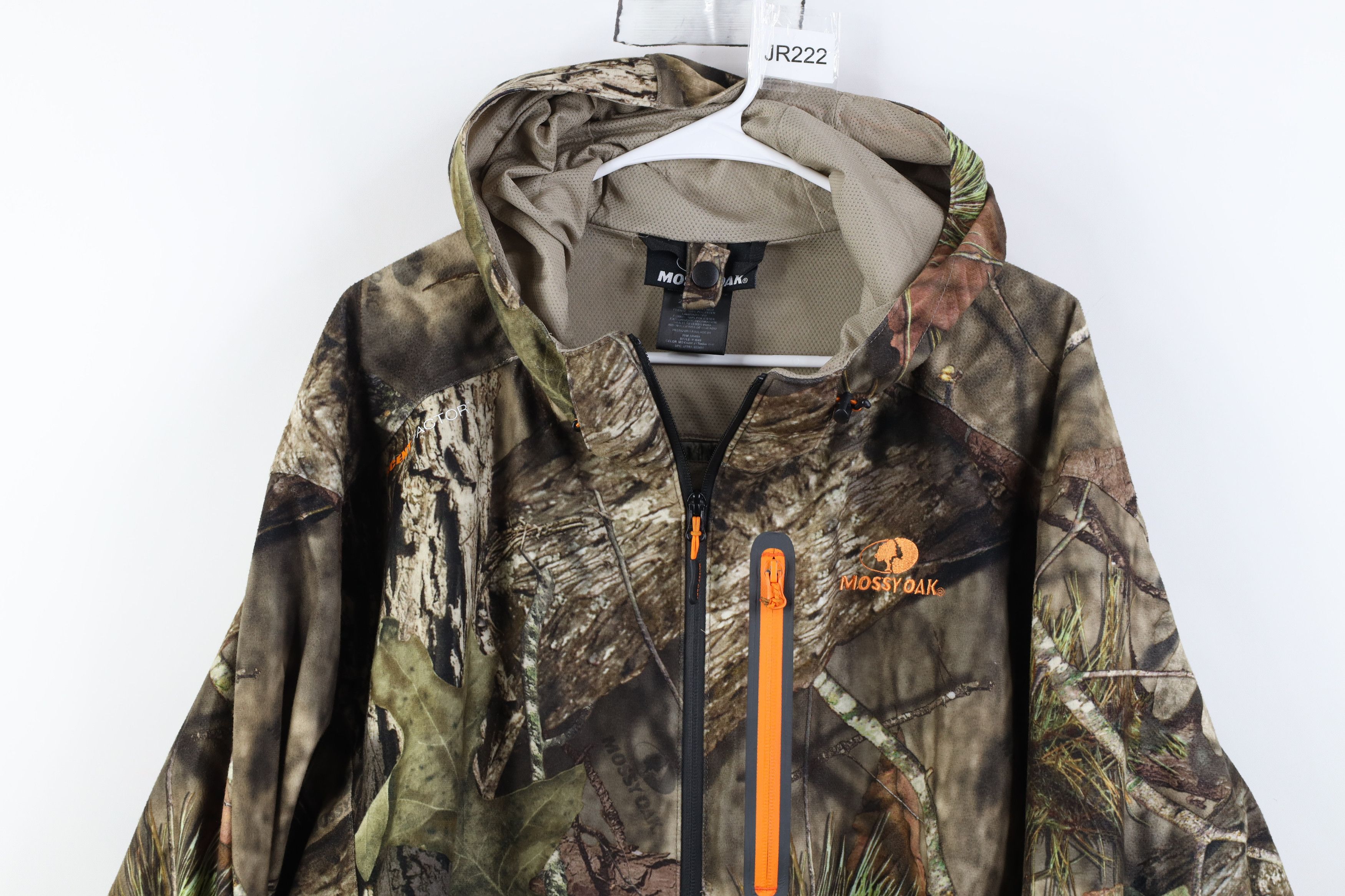 Vintage Vintage Streetwear Mossy Oak Camouflage Hooded Cloth Jacket Size US XXL / EU 58 / 5 - 2 Thumbnail