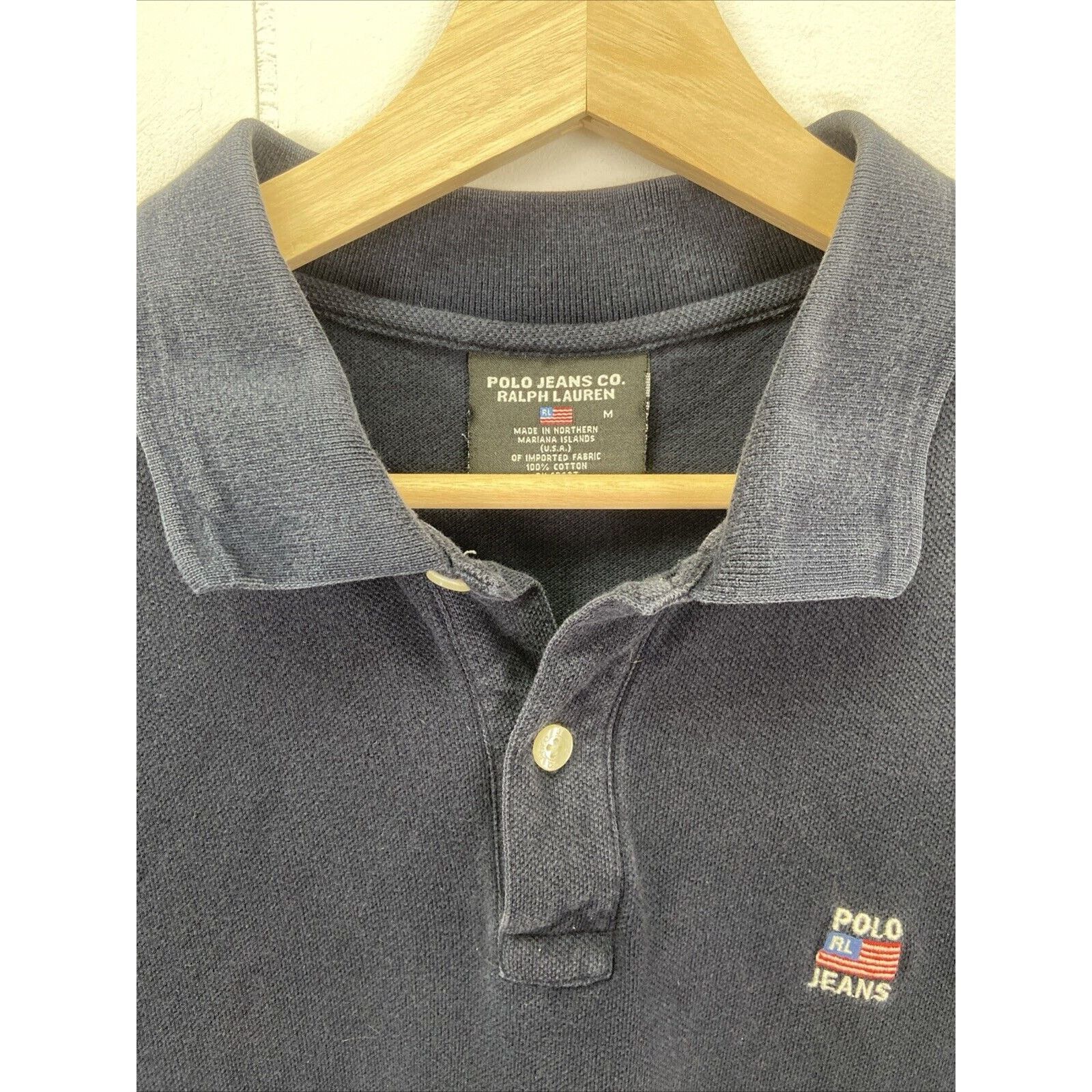 Ralph Lauren Ralph Lauren Polo Jeans Navy Blue Polo Size Medium Size US M / EU 48-50 / 2 - 4 Thumbnail