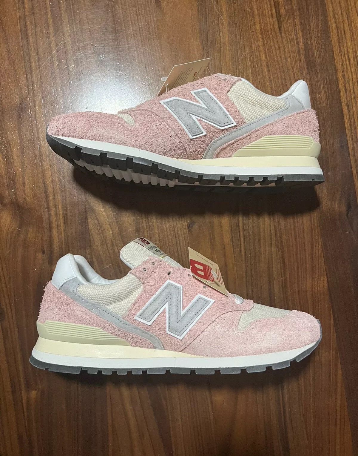 New Balance New Balance Made in USA 996 Pink Haze With Silver Size 11 Size US 11 / EU 44 - 3 Thumbnail