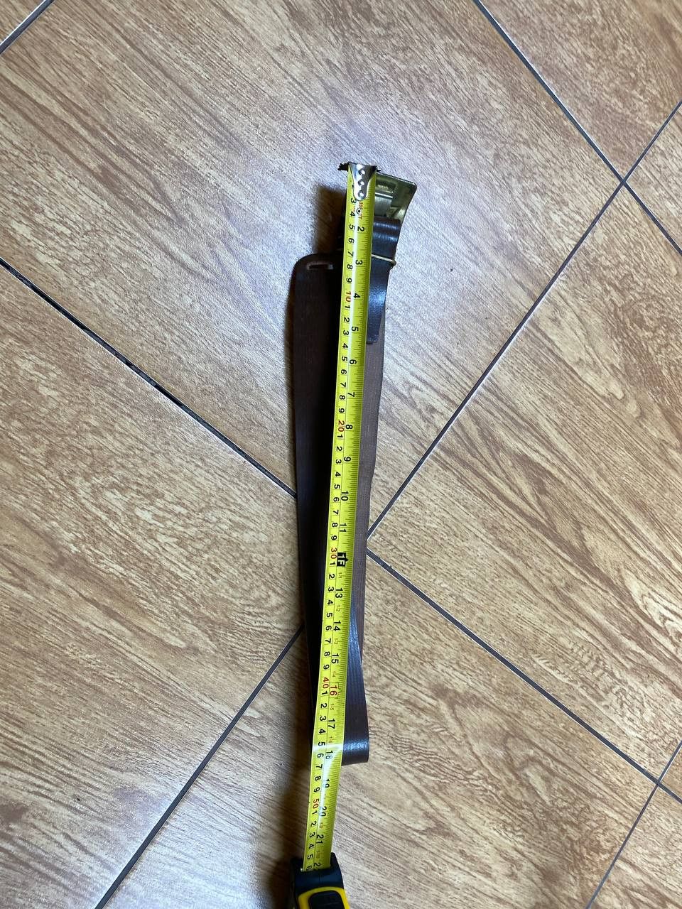 Vintage Vintage logo avantgarde leather belt Size ONE SIZE - 3 Thumbnail