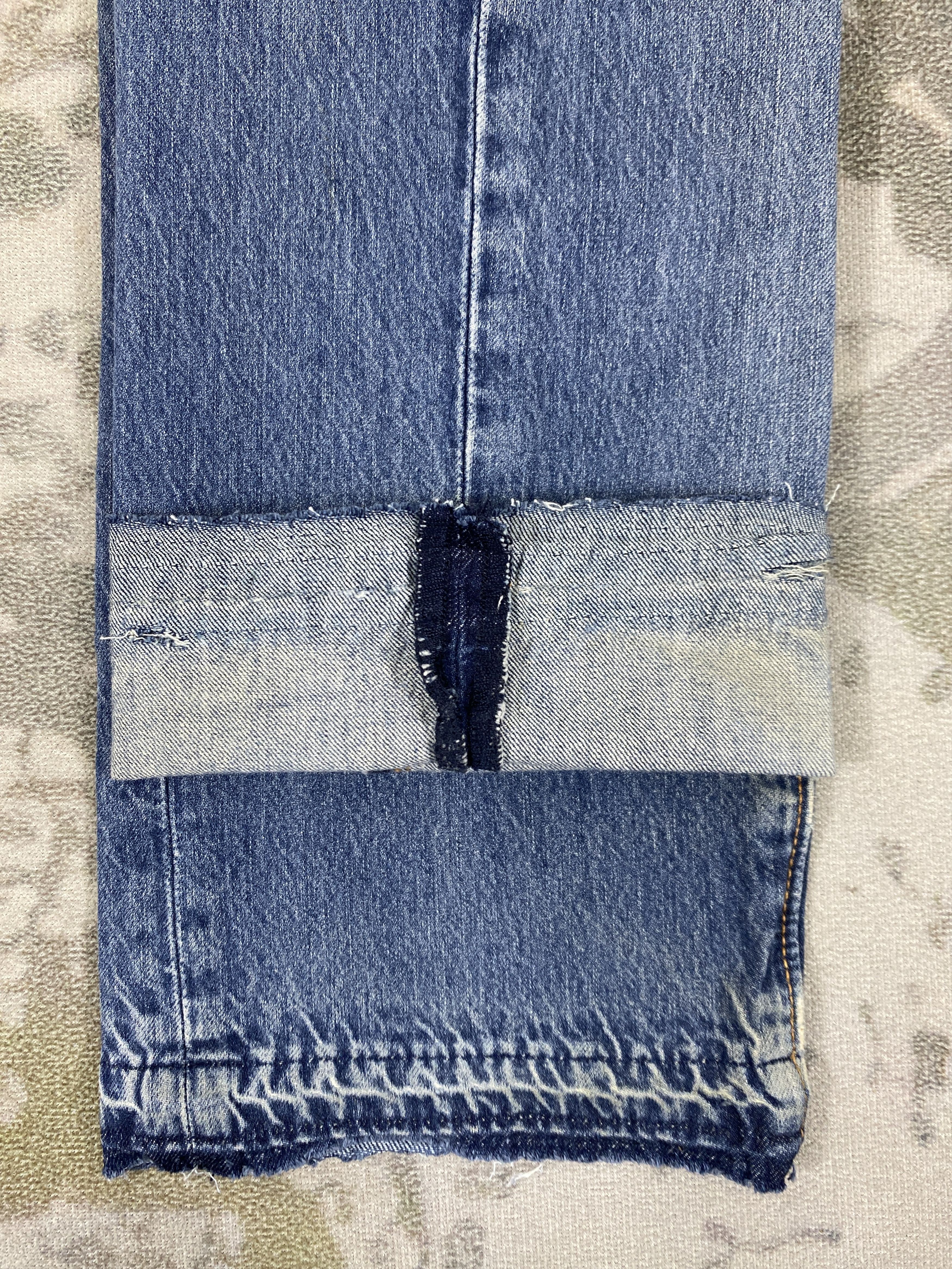 Levi's Distressed Blue Vintage Levi's 511 Jeans 30x30 Denim- JN3507 Size US 30 / EU 46 - 13 Thumbnail