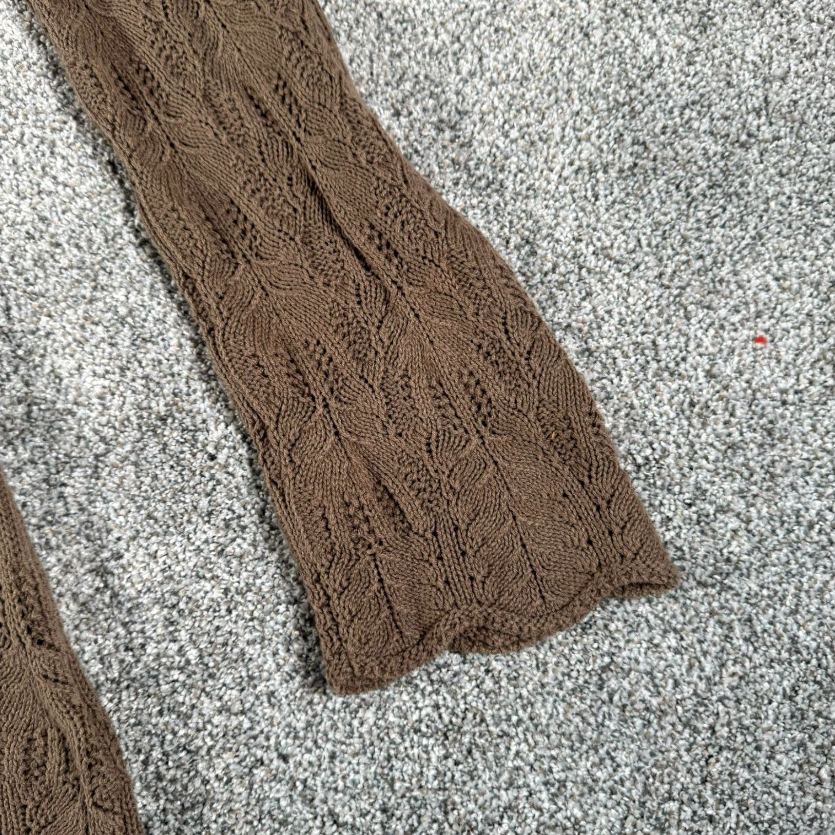 Vintage Valerie Stevens Sweater Women Small Turtleneck Cottagecore Cable Knit 90s Y2K Boho Womens Size S / US 4 / IT 40 - 3 Thumbnail