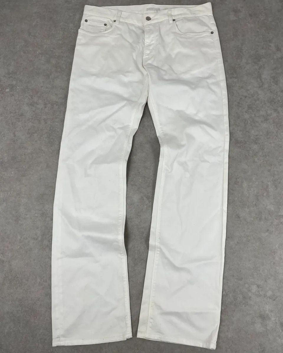 Prada SS2009 Prada White Classic Denim Jeans Size US 32 / EU 48 - 1 Thumbnail