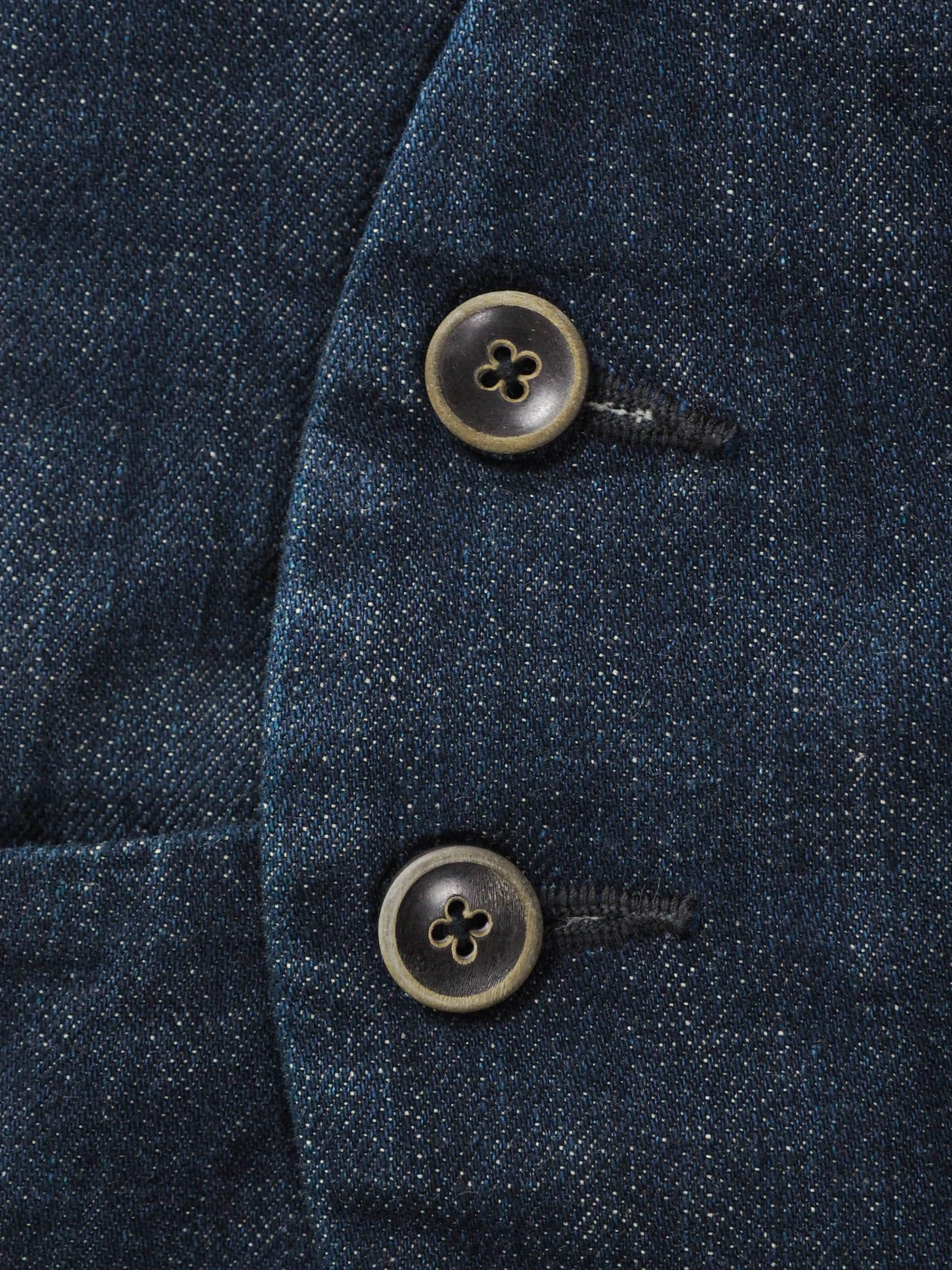 Kapital Kapital Asymmetrical Button Denim Skirt Size 26" / US 2 / IT 38 - 4 Thumbnail
