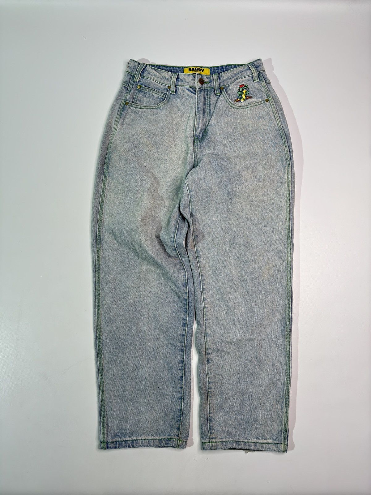 Butter Goods butter goods jeans, spiderweb pattern | Grailed