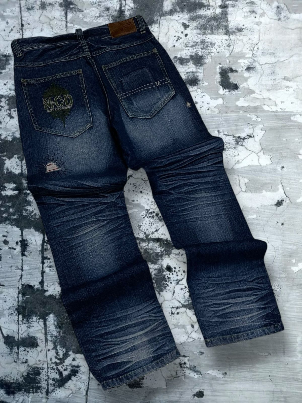 Hysteric Glamour Rare VTG 1990s Designer More Core Division Distressed Denim Size US 32 / EU 48 - 11 Thumbnail