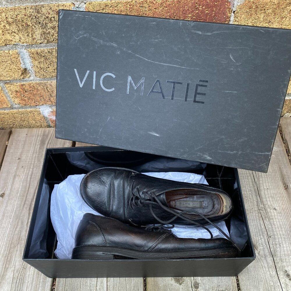 2009 Vic Matie Scarpa Nera Shoes Size 6.5
