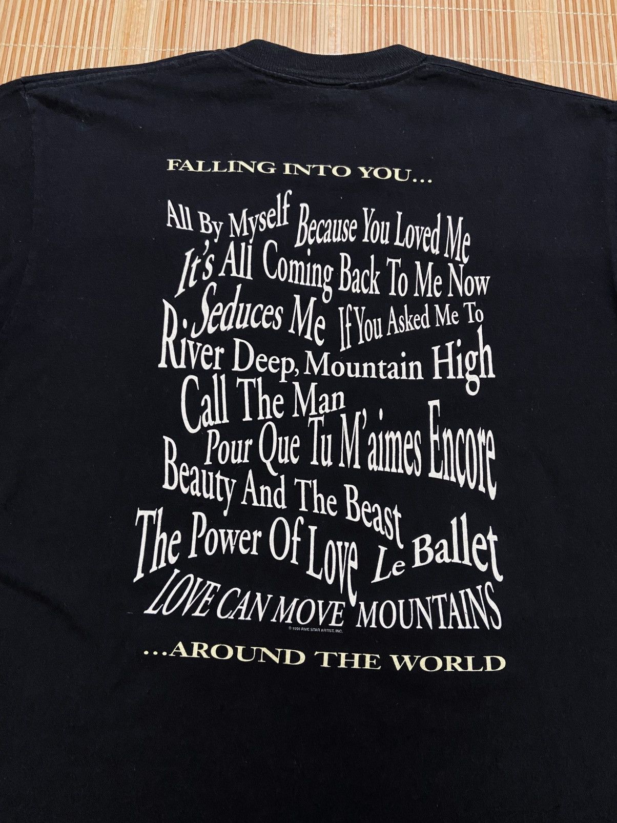 Other VINTAGE 90's CELINE DION TEE Size US L / EU 52-54 / 3 - 20 Thumbnail