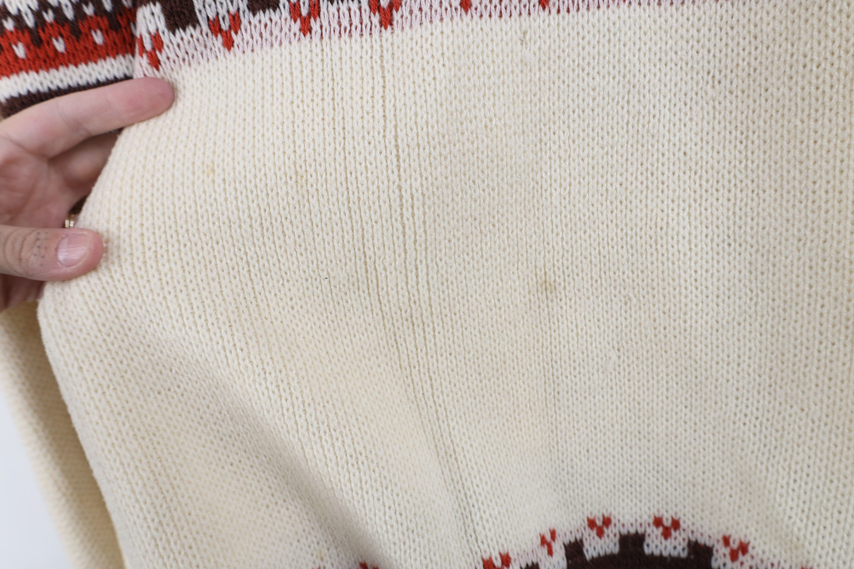 Vintage Vintage 60s 70s Mid Century Modern MCM Sweater Earth Tone Size US XL / EU 56 / 4 - 5 Thumbnail