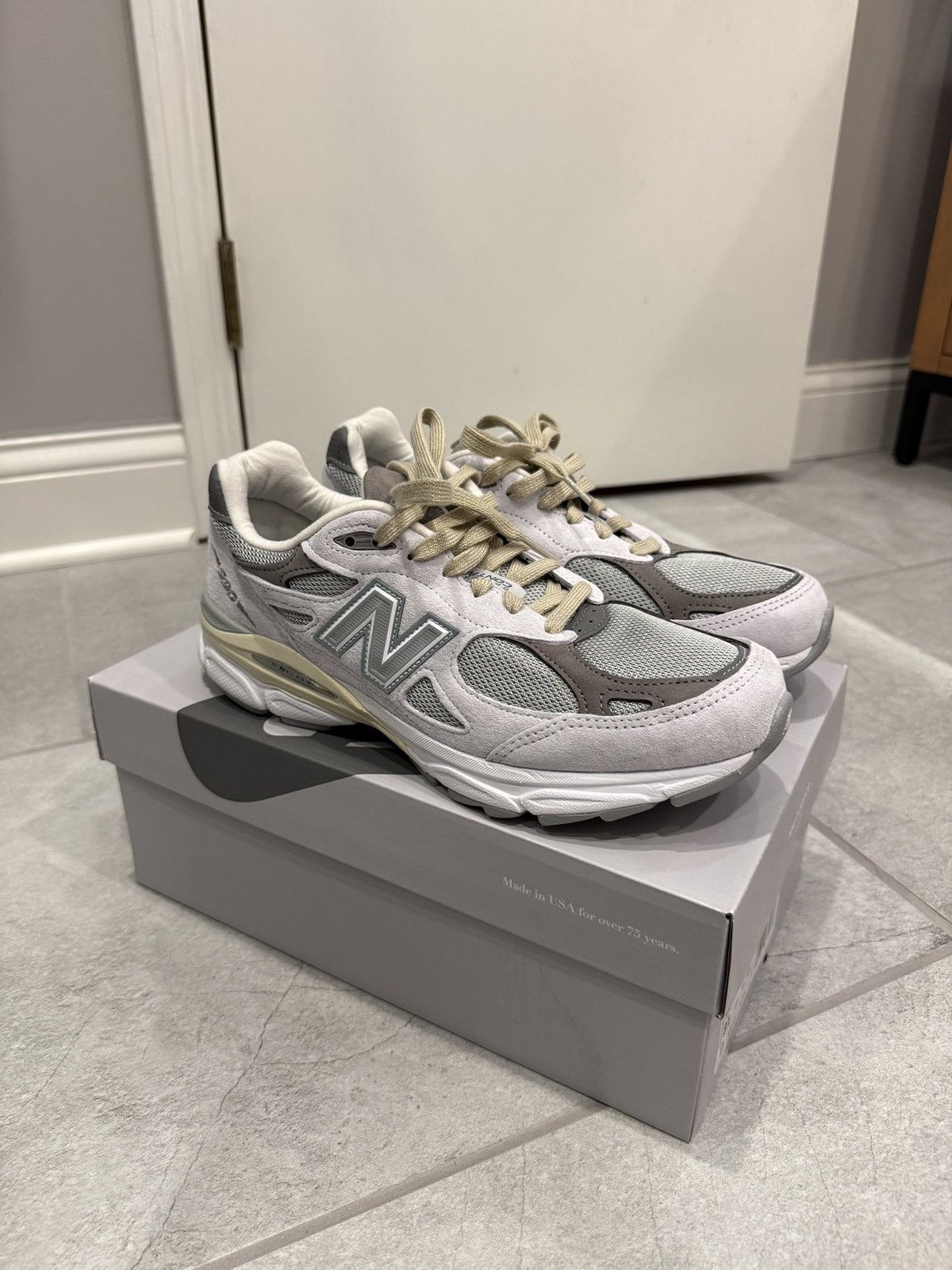 New Balance New Balance x YCMC 990v3 Made in USA ‘Nimbus Cloud’ Size US 8.5 / EU 41-42 - 2 Thumbnail