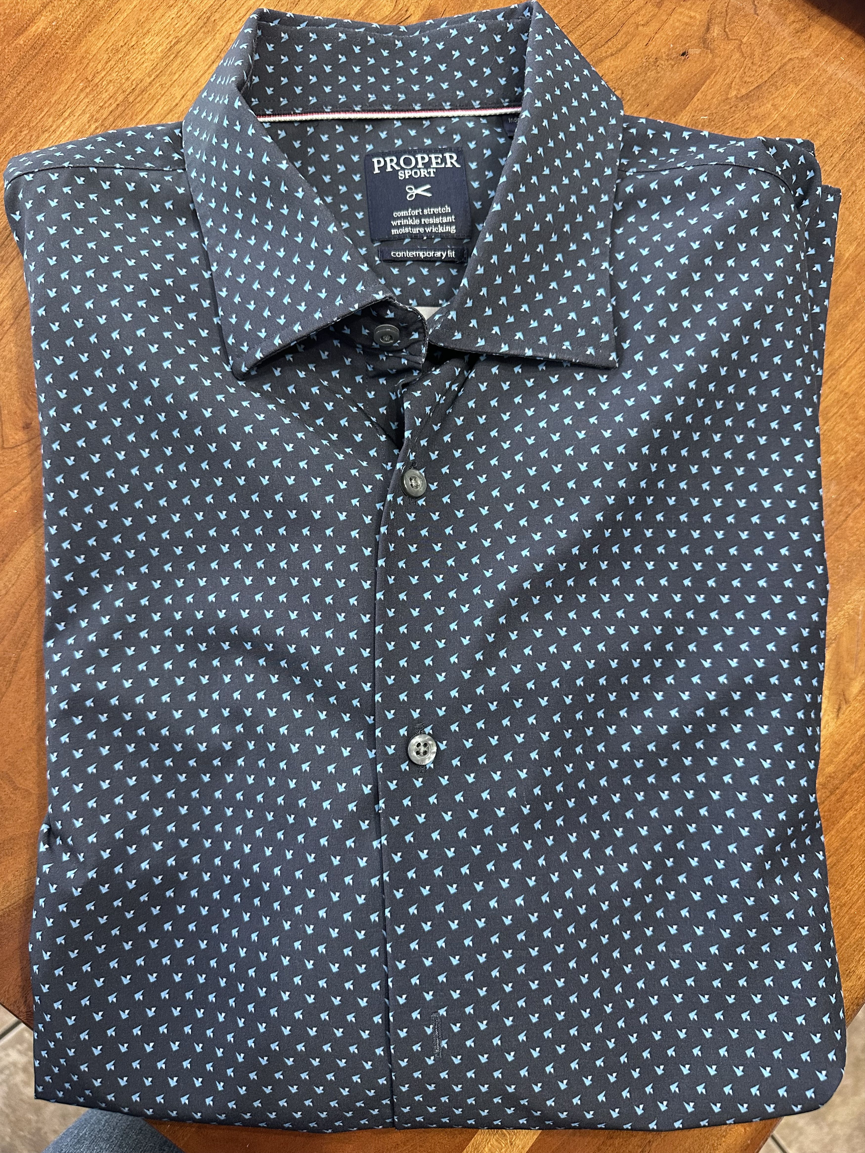 Other Proper Brand Dress Shirt Size US XXL / EU 58 / 5 - 2 Thumbnail