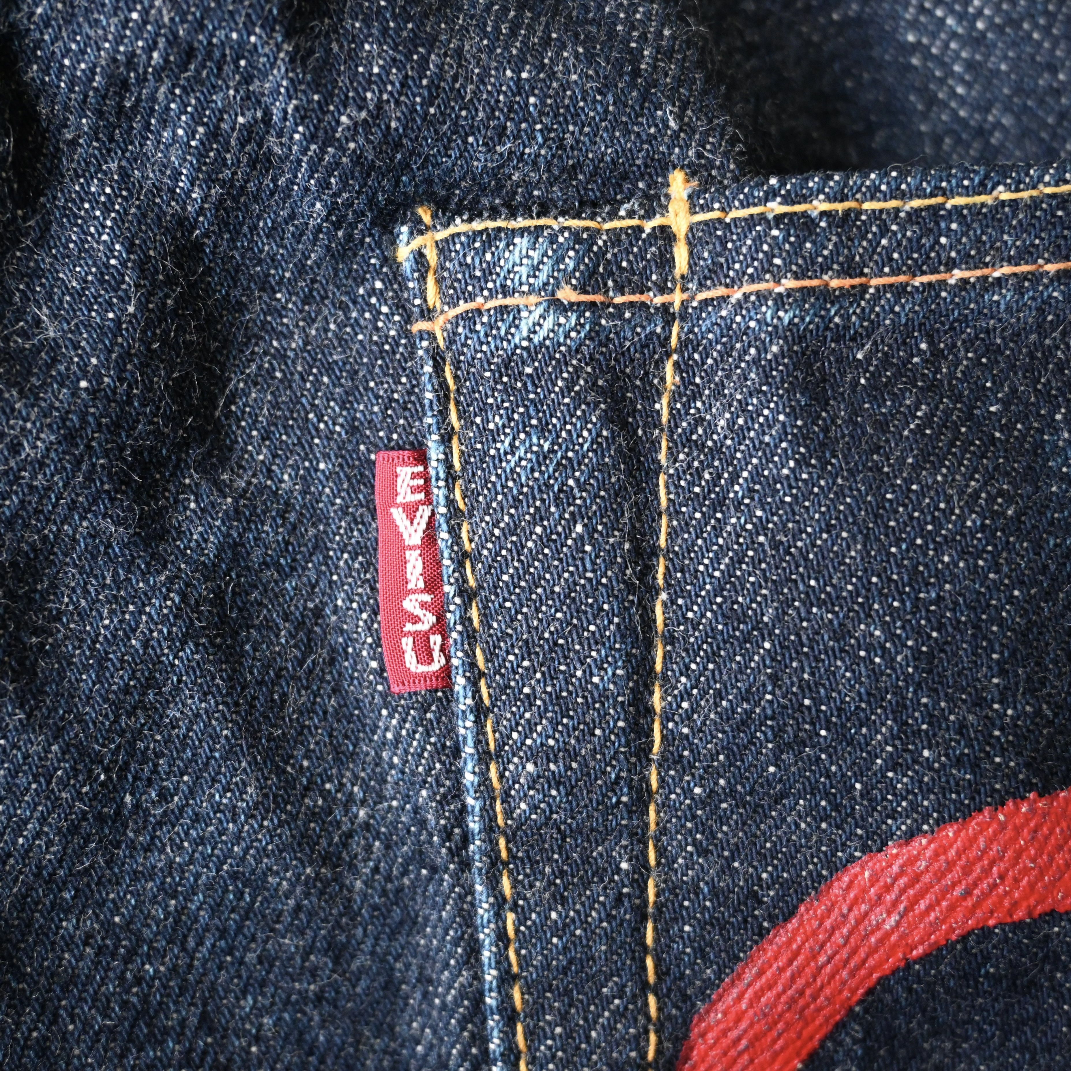 Evisu EXCELLENT, EVISU 101 No.1 SPECIAL denim jeans, made in Japan Size US 30 / EU 46 - 17 Thumbnail