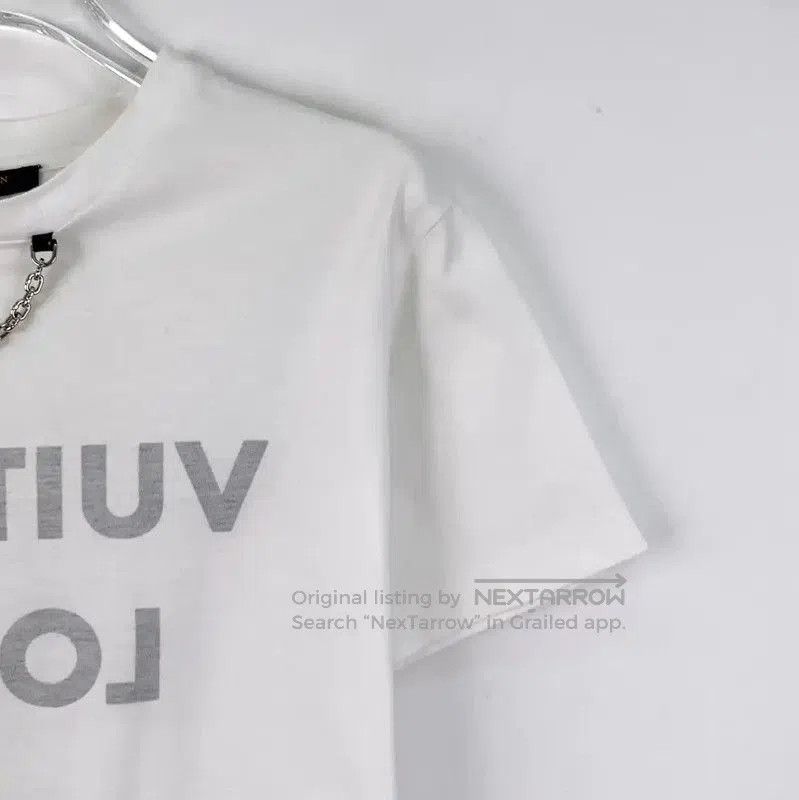 Louis Vuitton Louis Vuitton White Cotton Women's T. Size S / US 4 / IT 40 - 3 Thumbnail