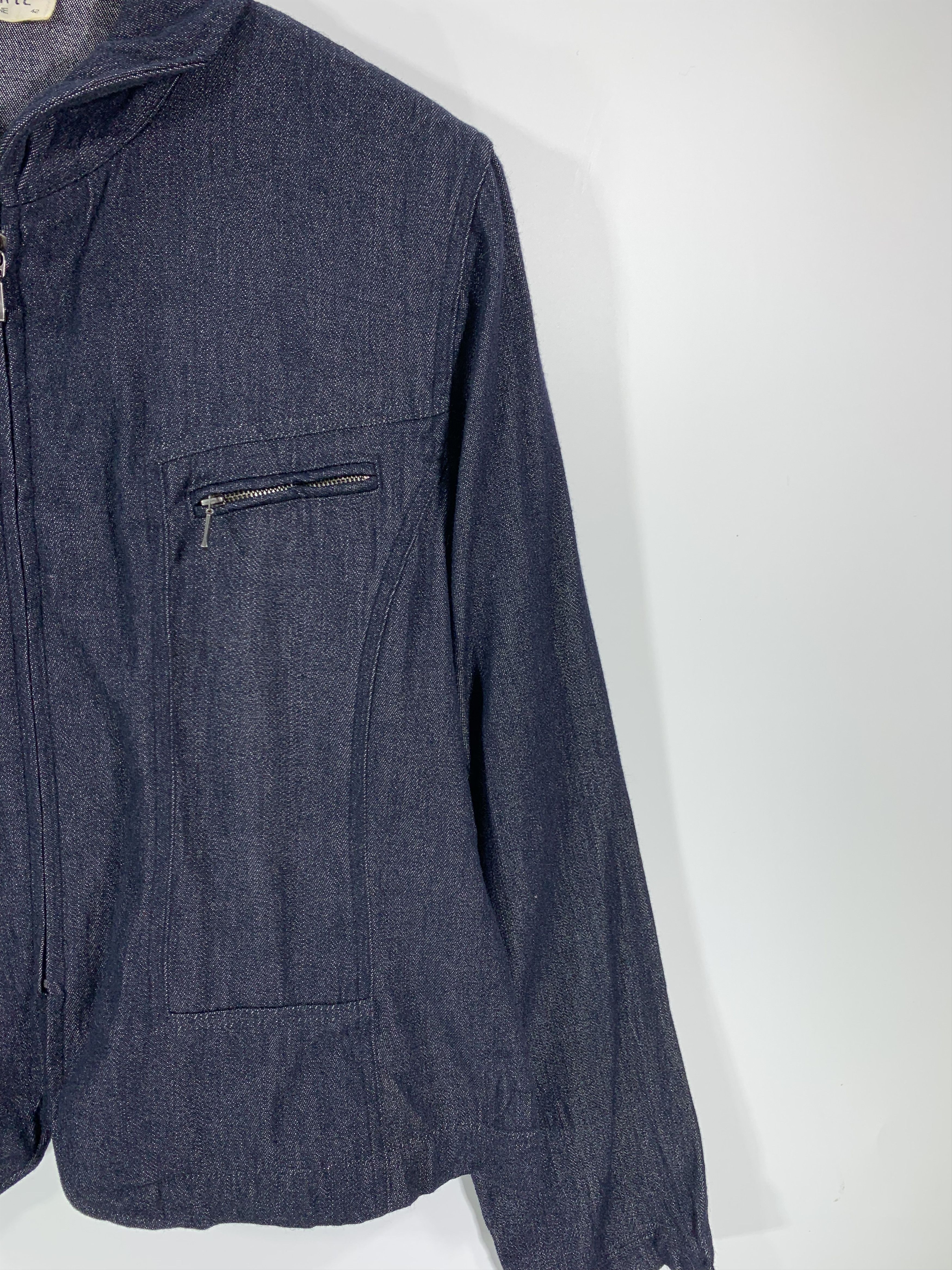 Japanese Brand × Vintage Vintage soft denim jacket stretch Size US S / EU 44-46 / 1 - 2 Thumbnail