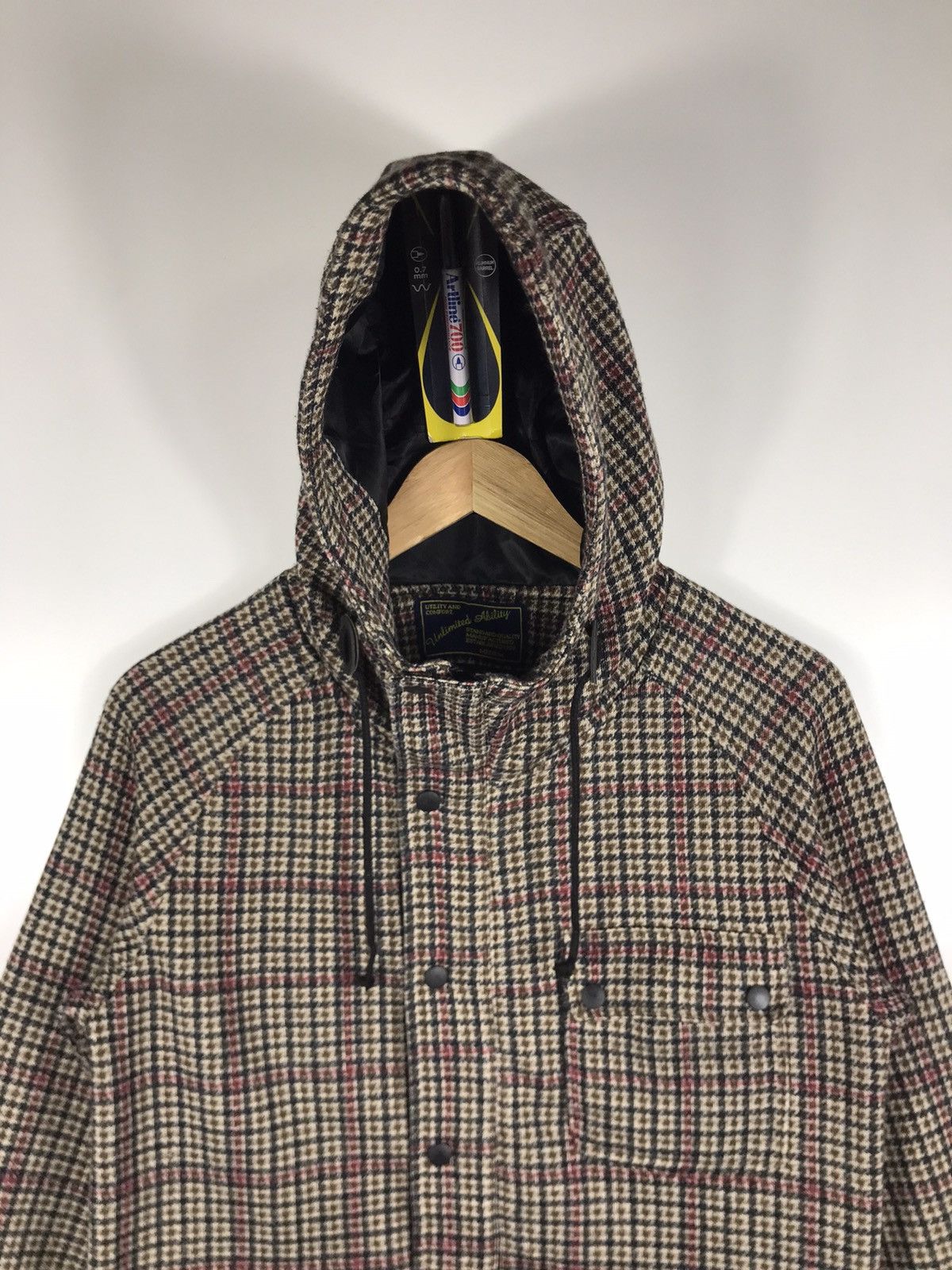 Japanese Brand ⚡️Vintage Unlimited Ability Hooded Snap Button Sweater Size US M / EU 48-50 / 2 - 4 Thumbnail
