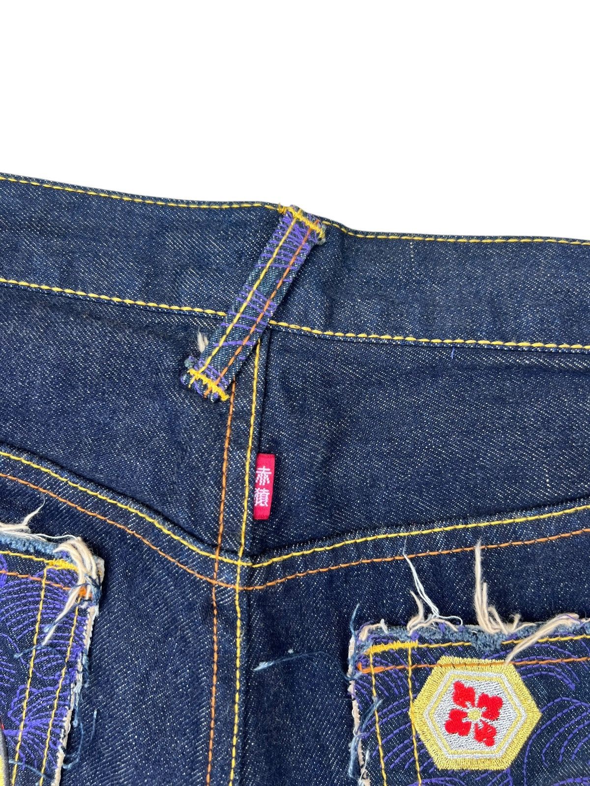 RMC Jeans RMC Martin Ksohoh Blue Denim Selvedge Jeans Loose Size US 36 / EU 52 - 19 Thumbnail