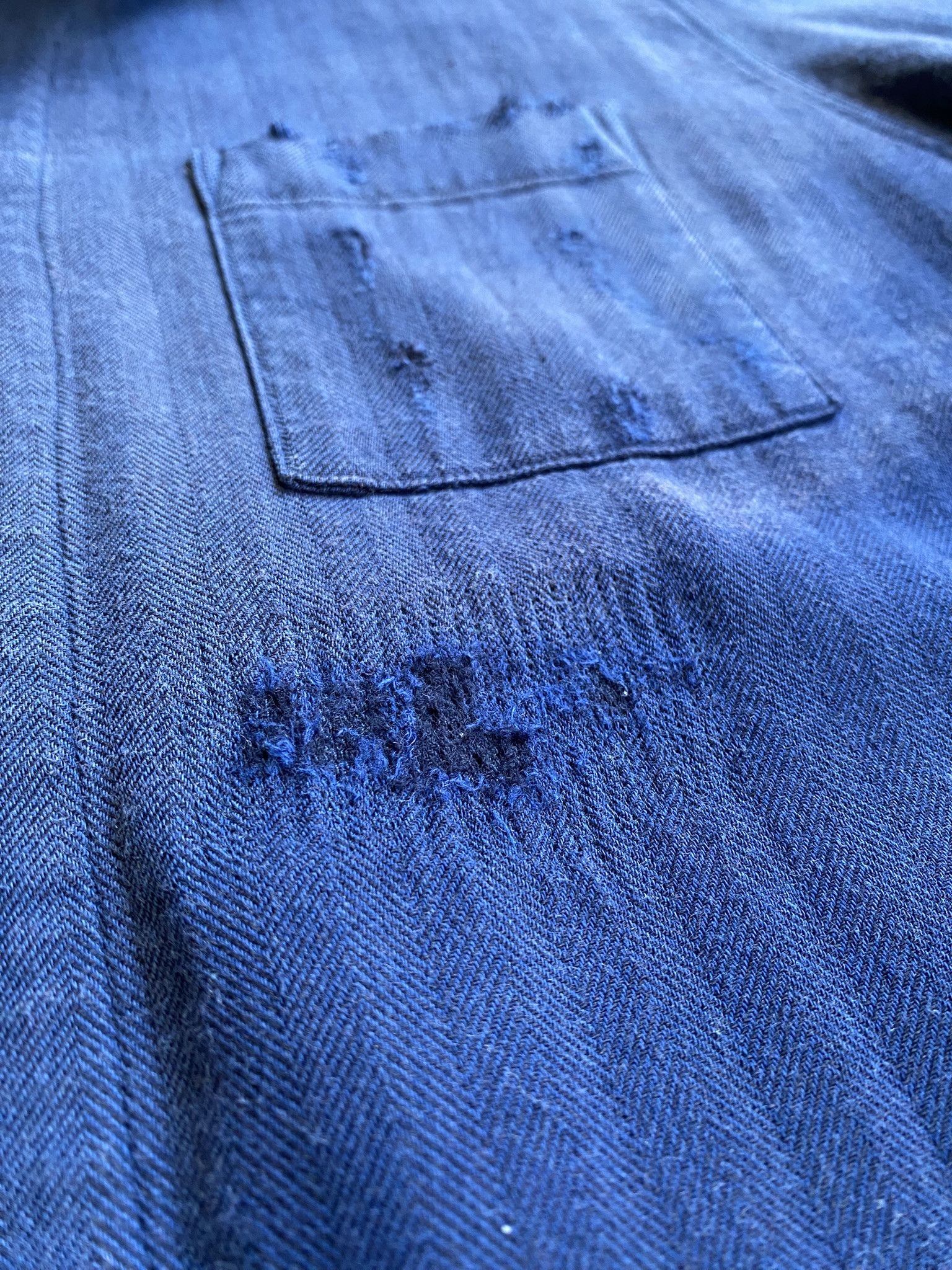 Vintage Sunfade Chore Jacket Size US XL / EU 56 / 4 - 14 Thumbnail